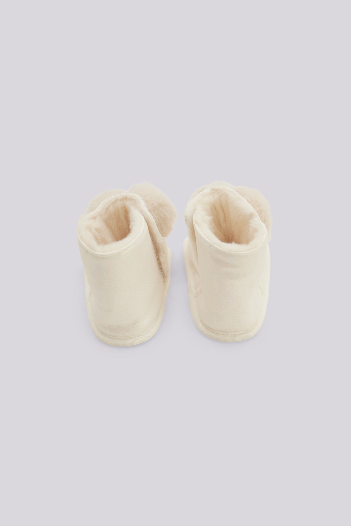 Baby Girl White Bootees