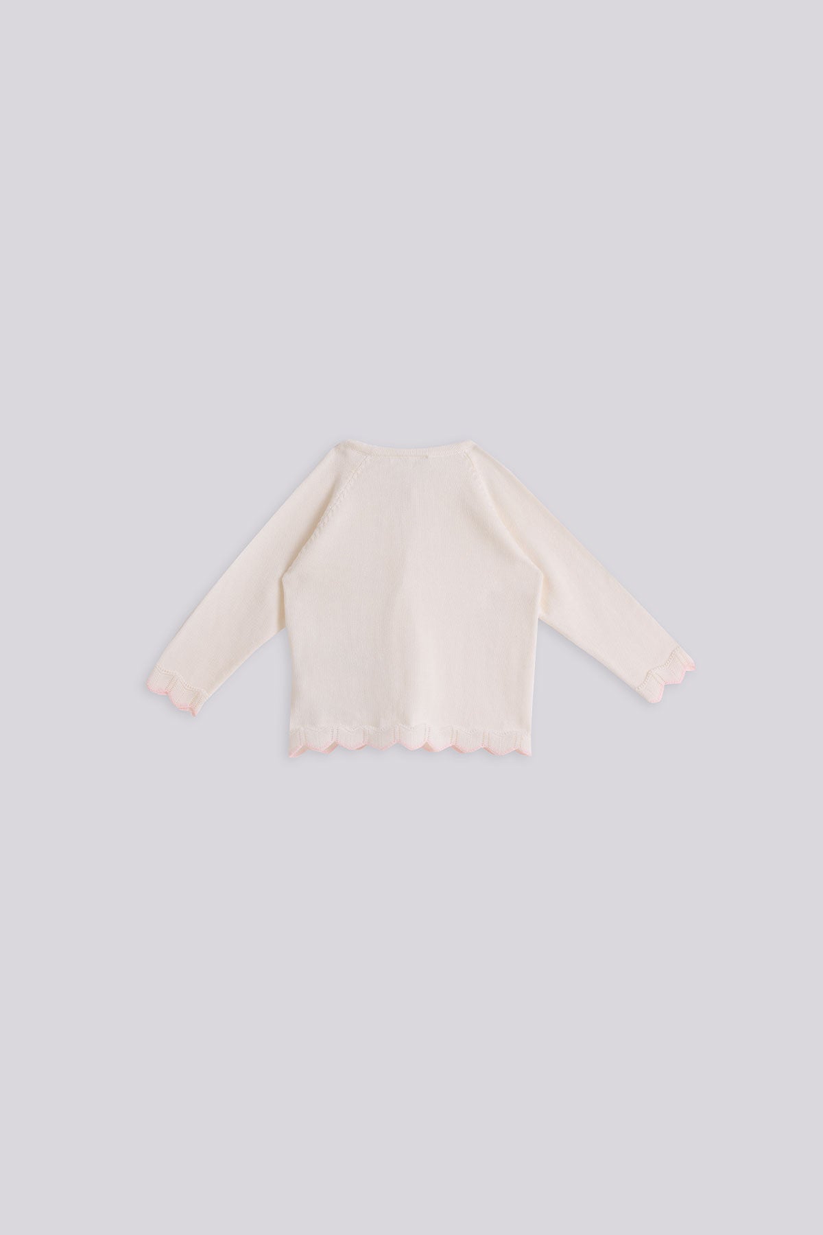 Baby Girl White Cardigan