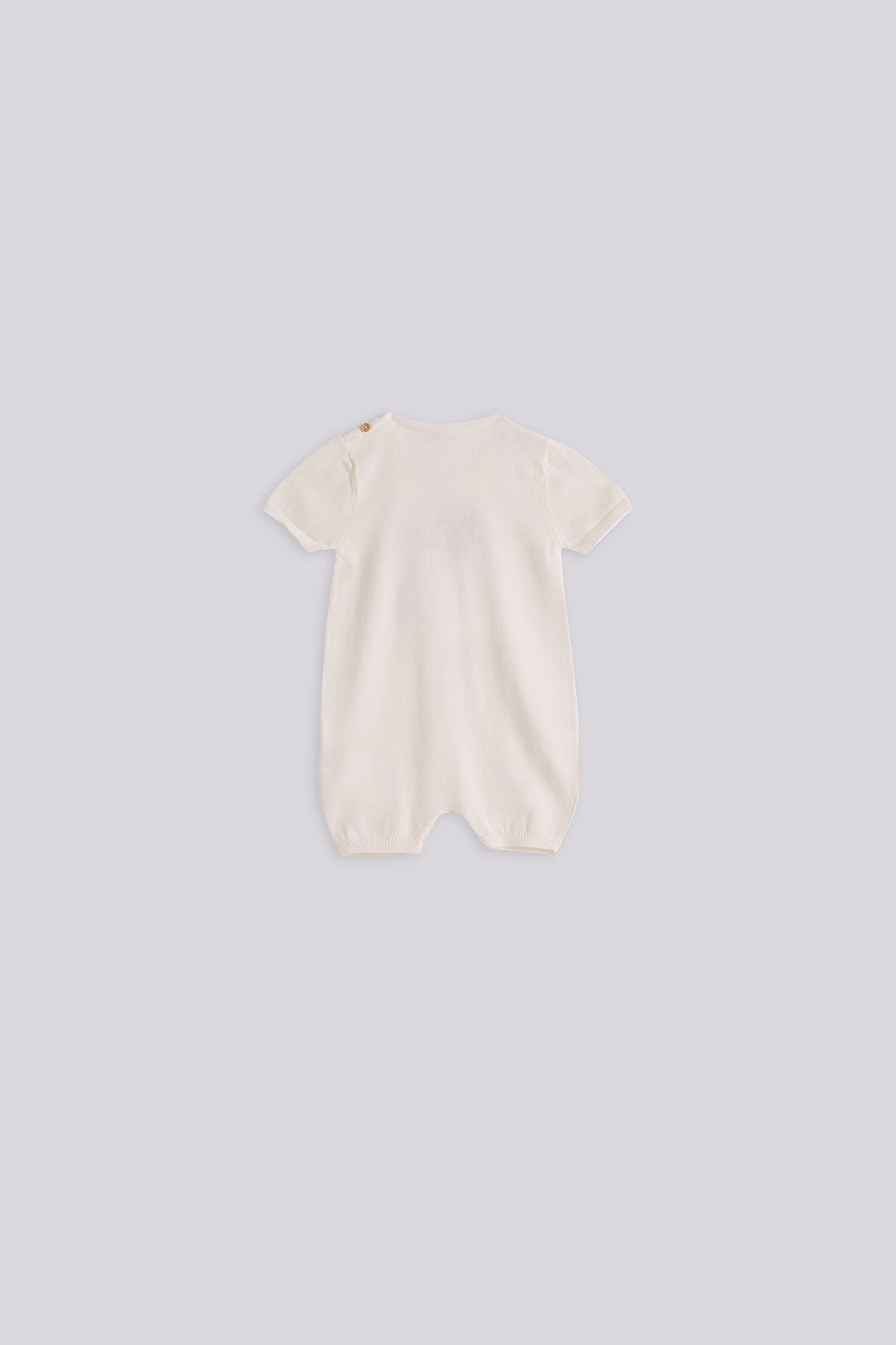 Baby Girl White Overall