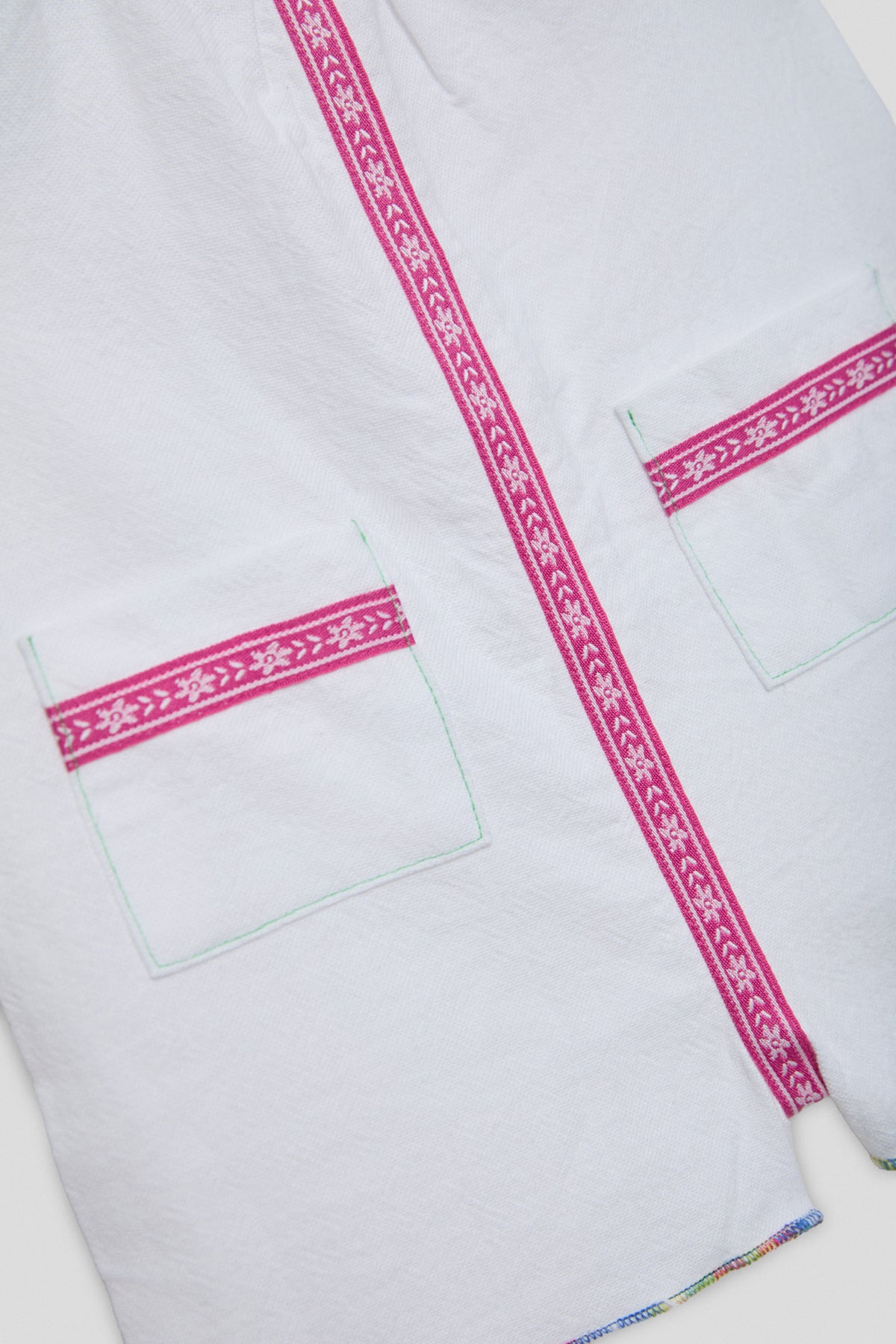 Baby Girl White Overall