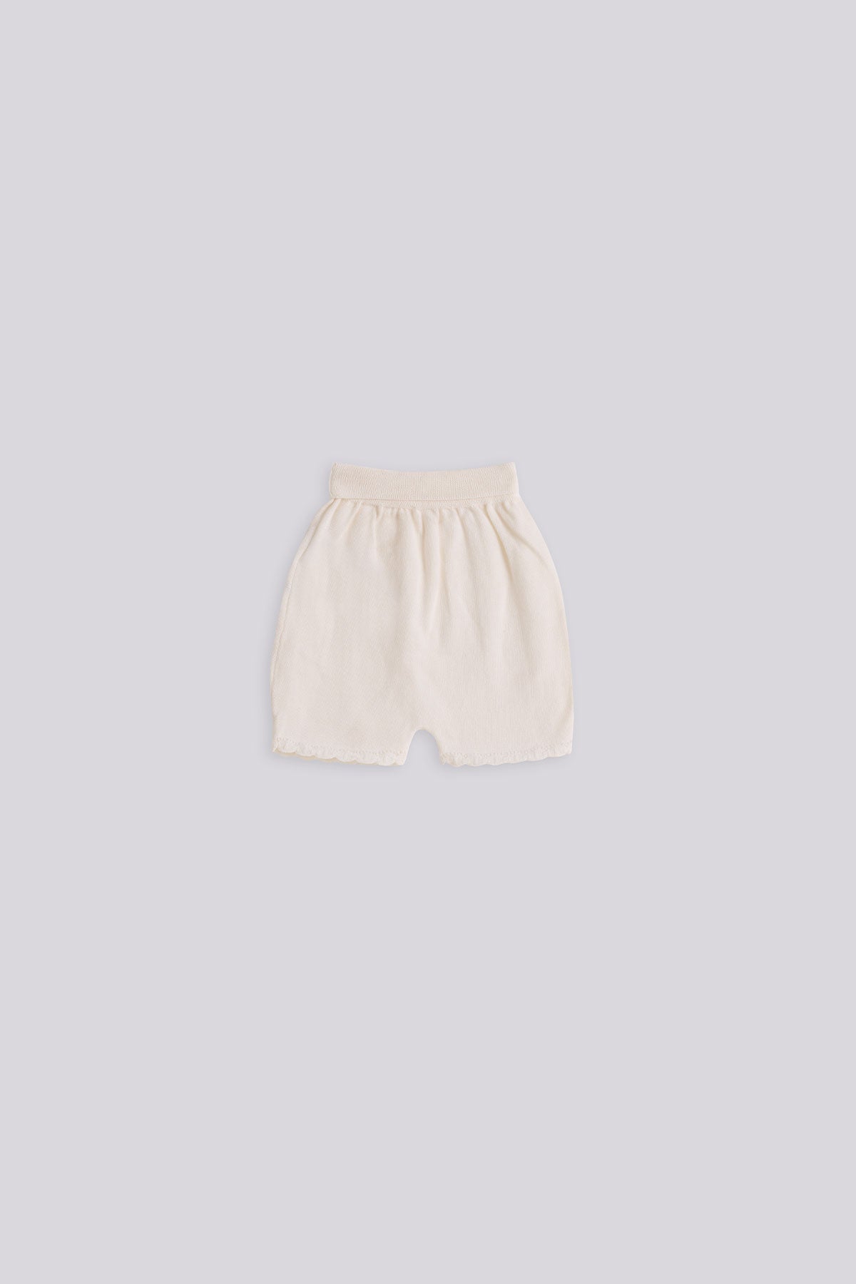 Baby Girl White Shorts Set
