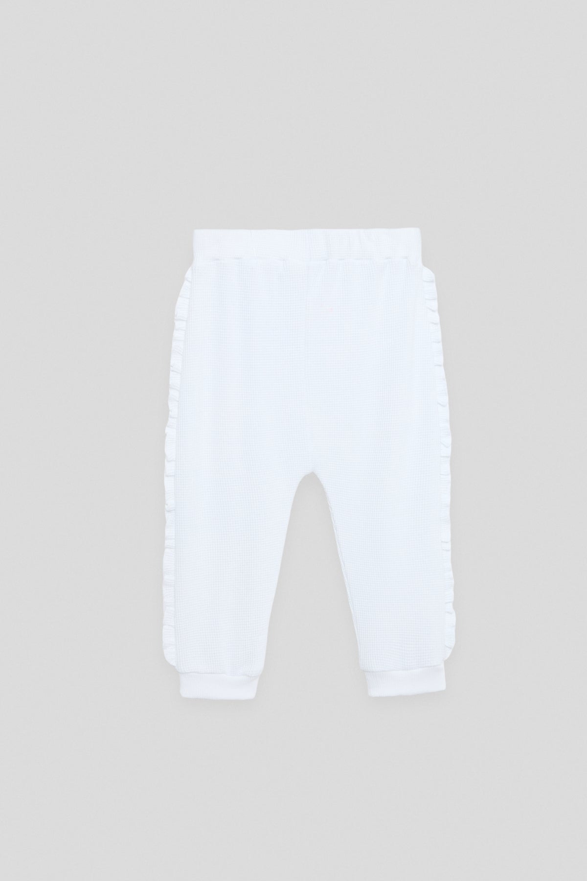 Baby Girl White Tracksuit Set