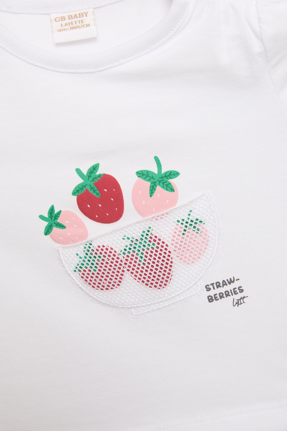 Baby Girl White Tshirt