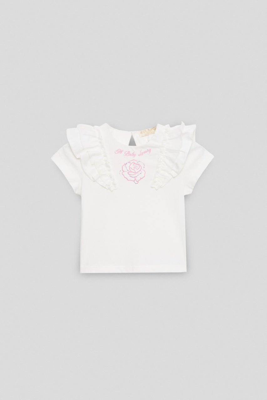 Baby Girl White Tshirt