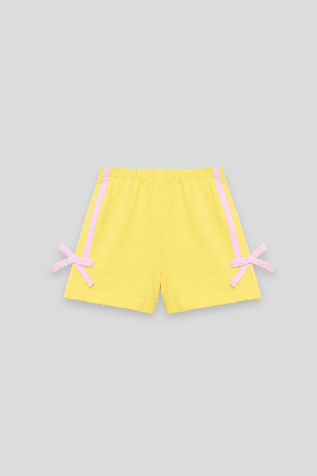 Baby Girl Yellow Shorts Suit