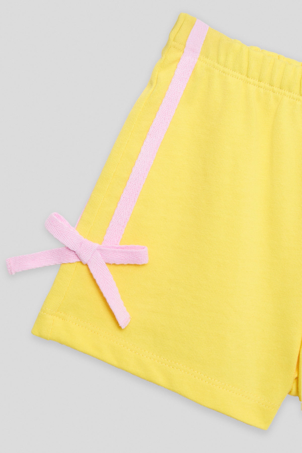 Baby Girl Yellow Shorts Suit