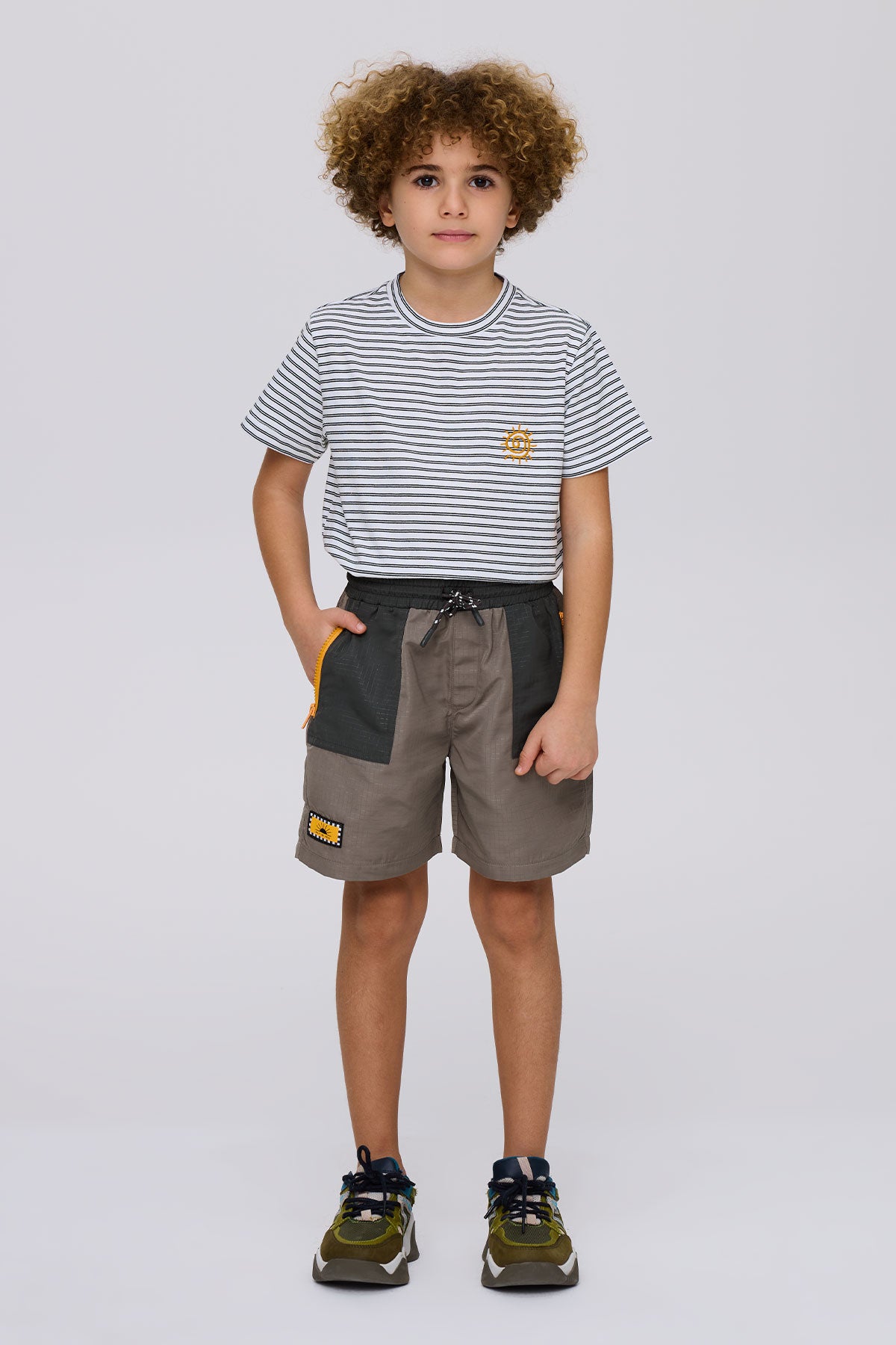 Boy Anthracite Shorts