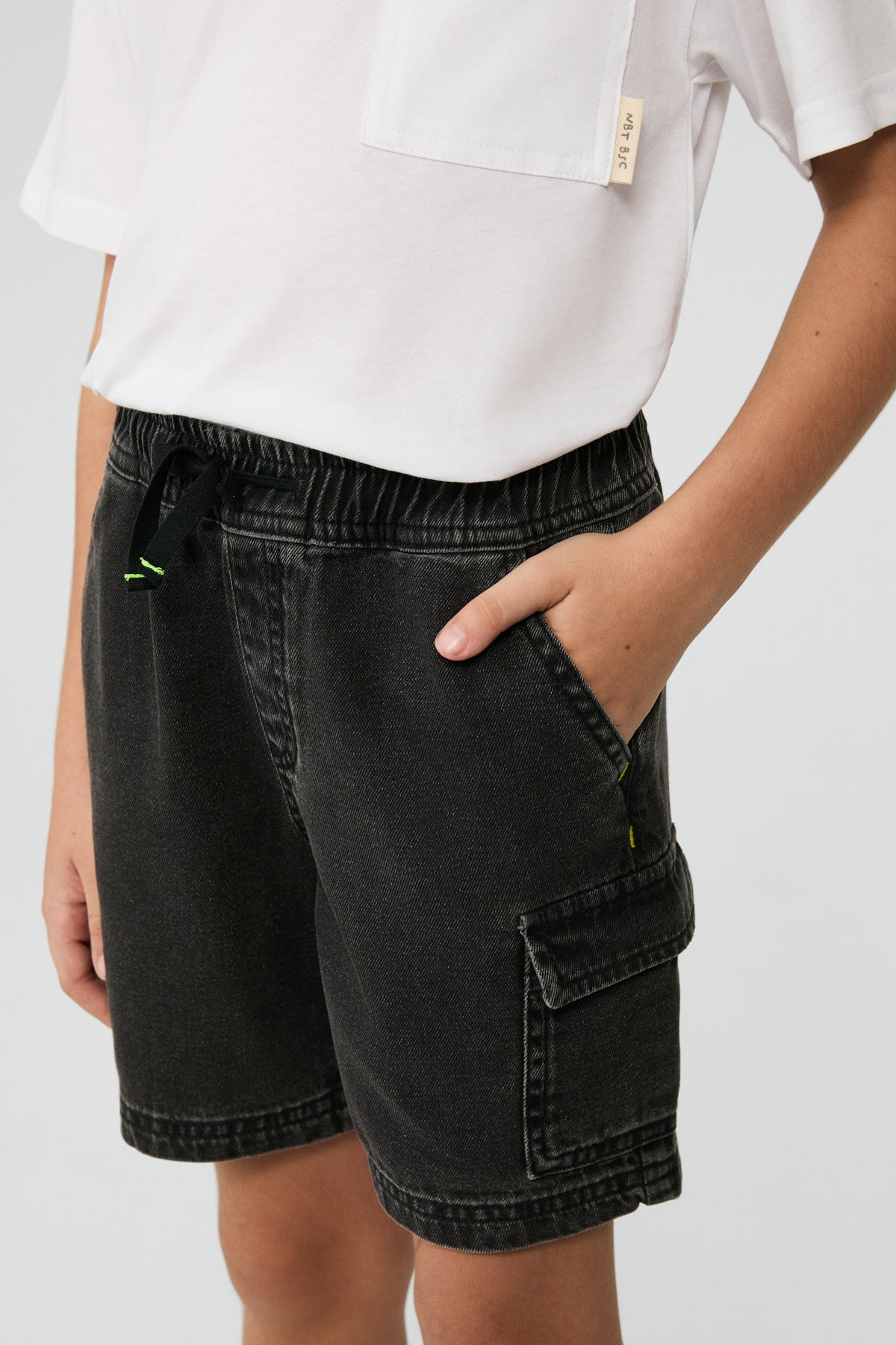 Boy Anthracite Shorts