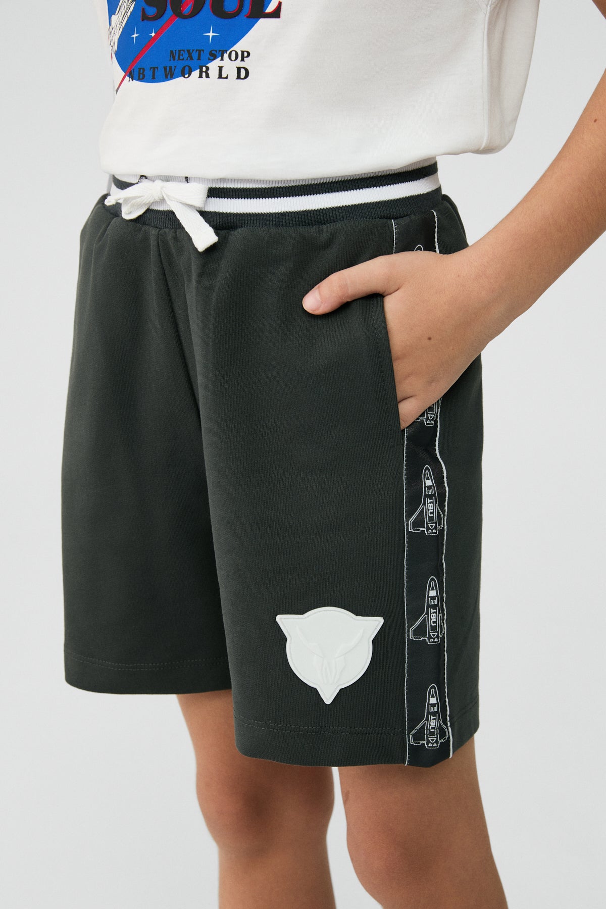 Boy Anthracite Shorts