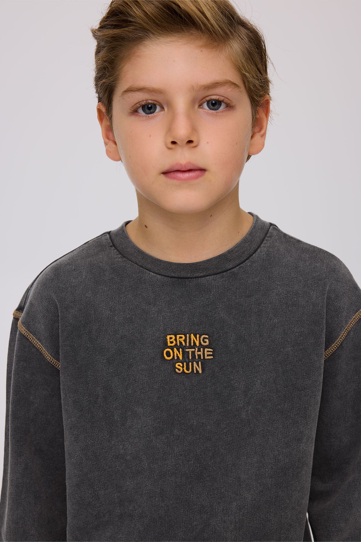 Boy Anthracite Sweatshirt