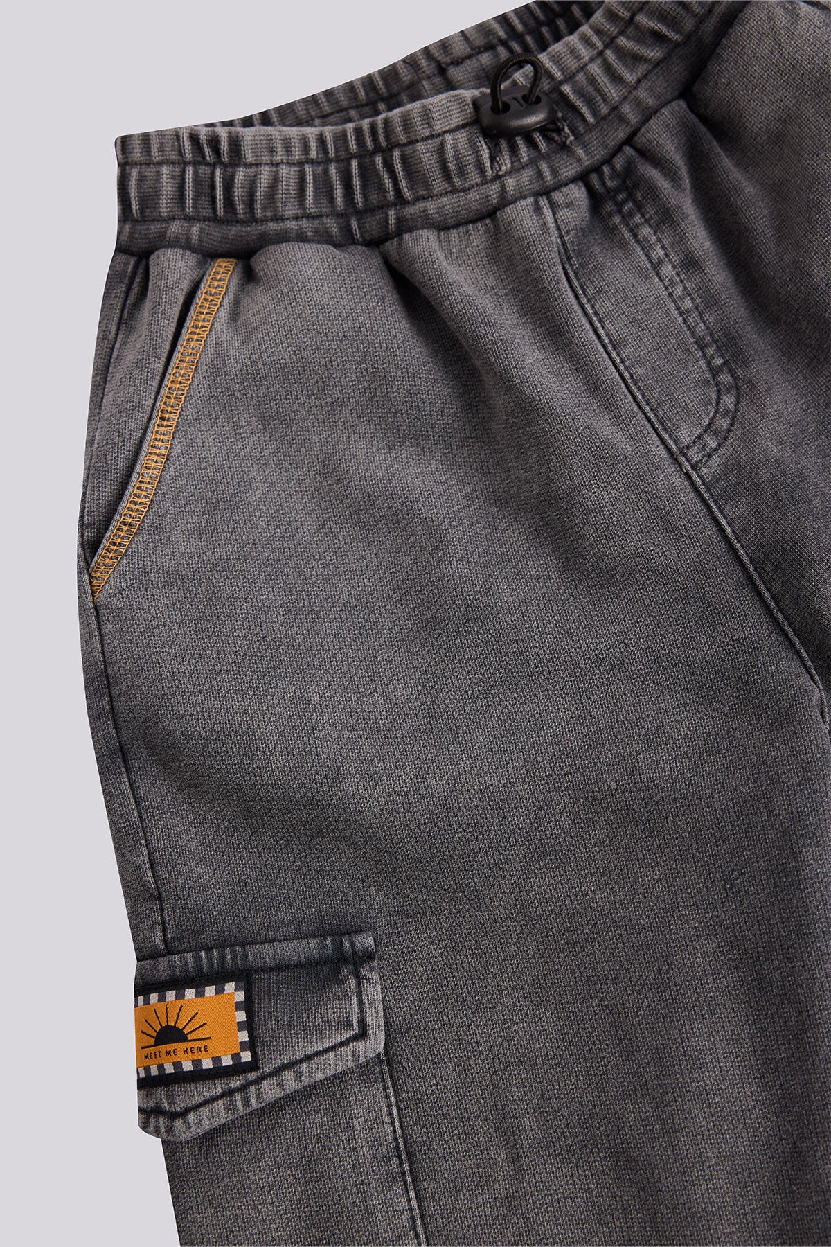 Boy Anthracite Tracksuit Bottom