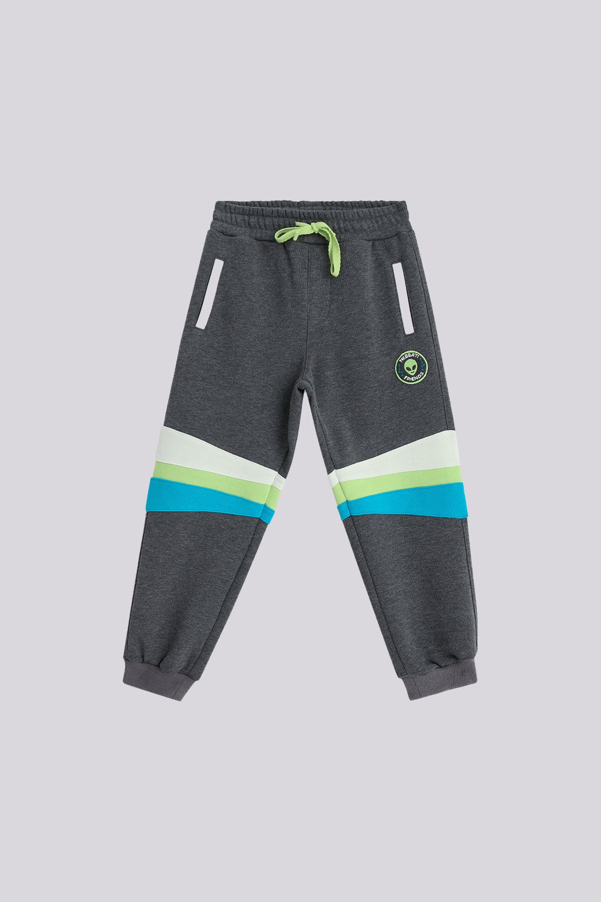 Boy Anthracite Tracksuit Bottom