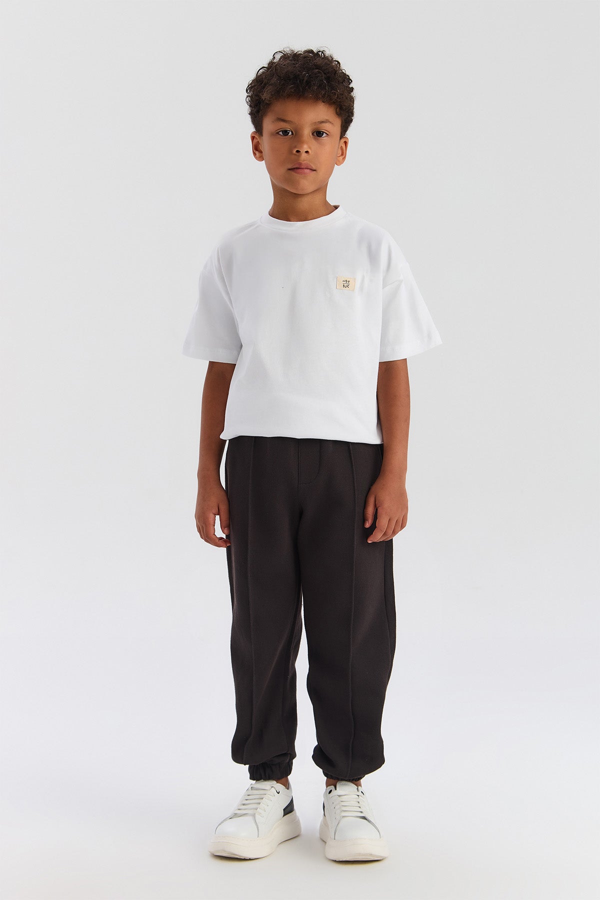 Boy Anthracite Tracksuit Bottom