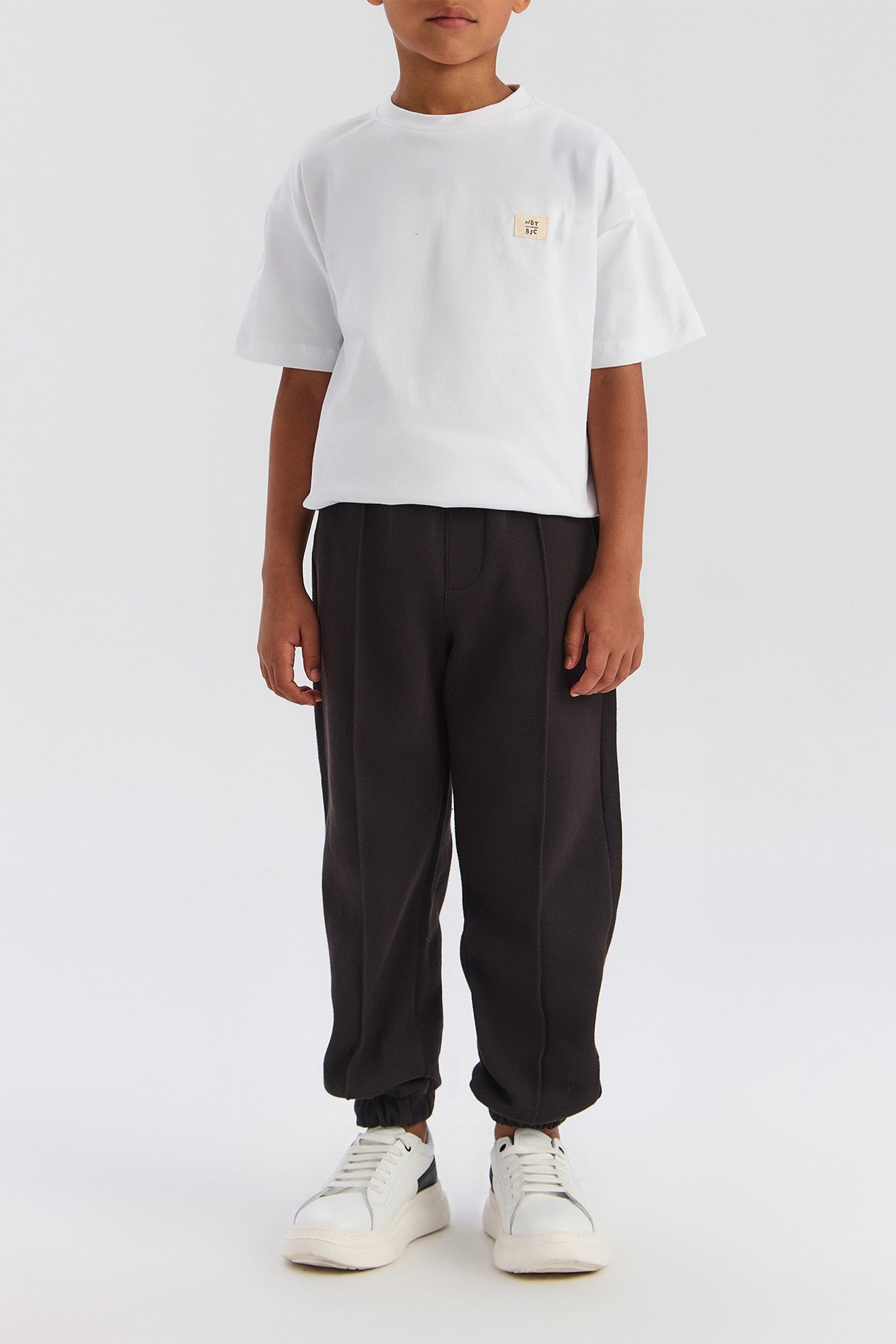 Boy Anthracite Tracksuit Bottom