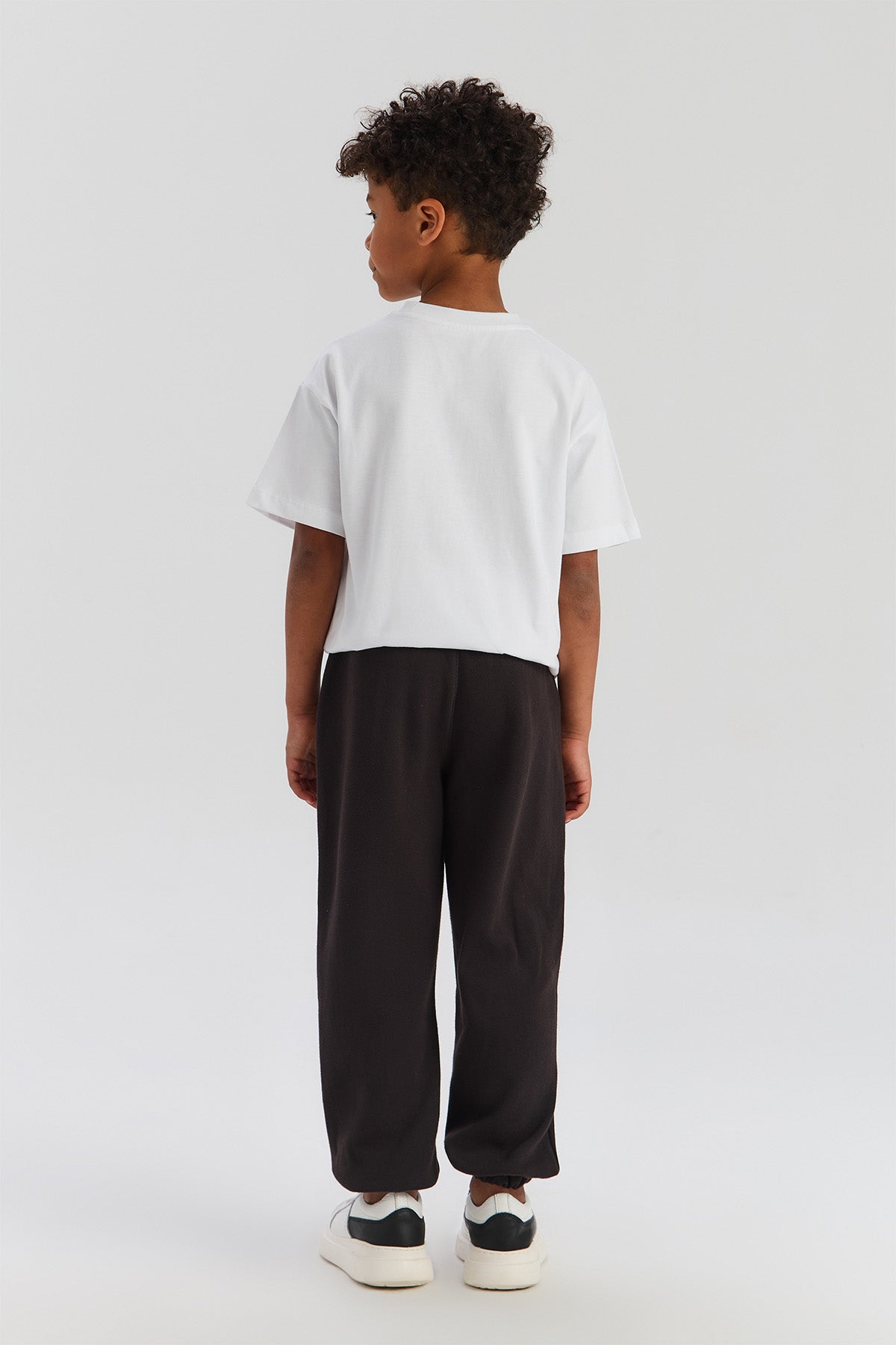 Boy Anthracite Tracksuit Bottom