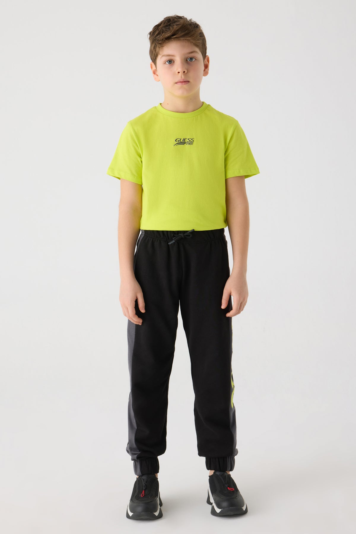 Boy Anthracite Tracksuit Bottom