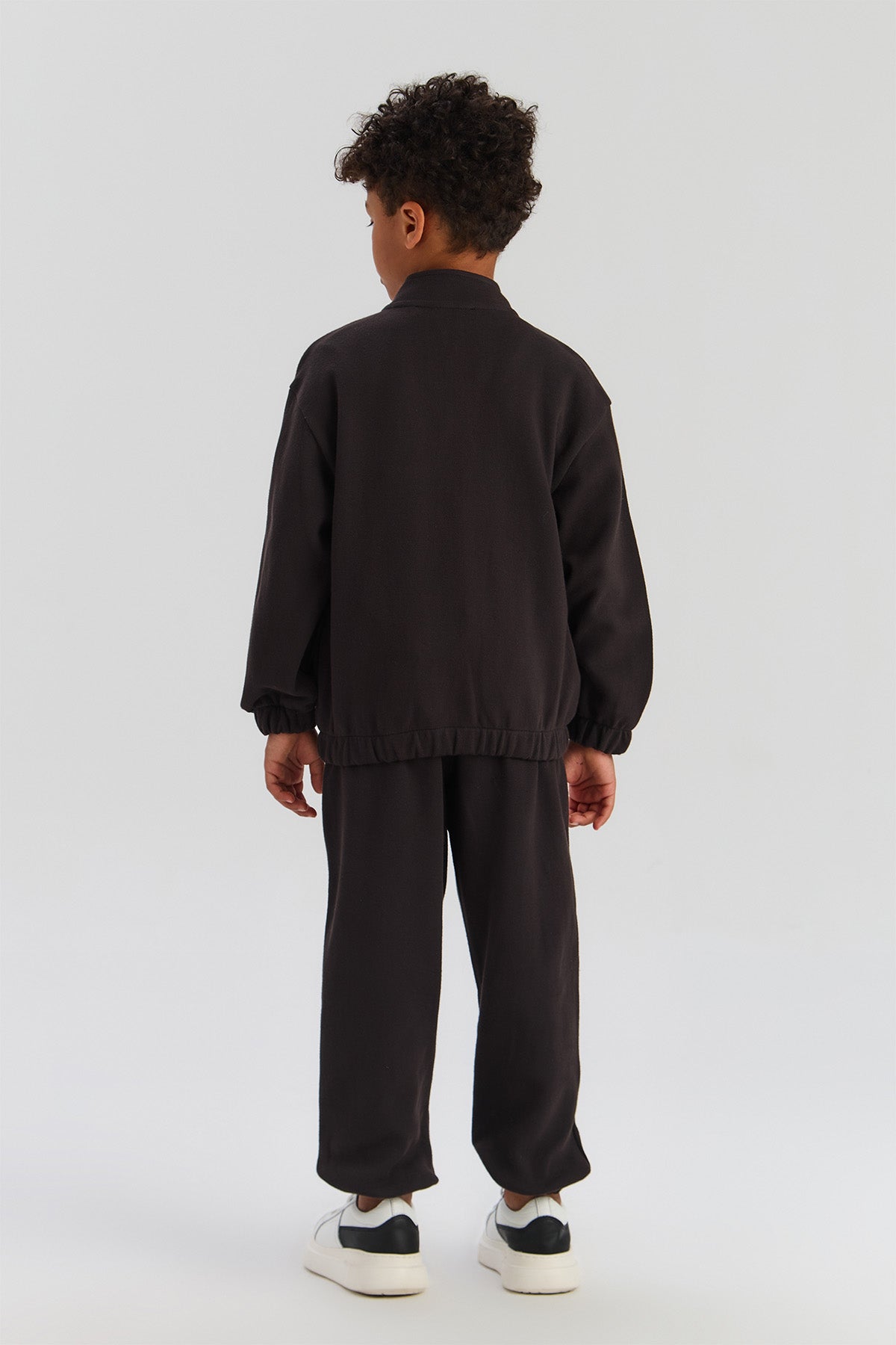 Boy Anthracite Tracksuit Top