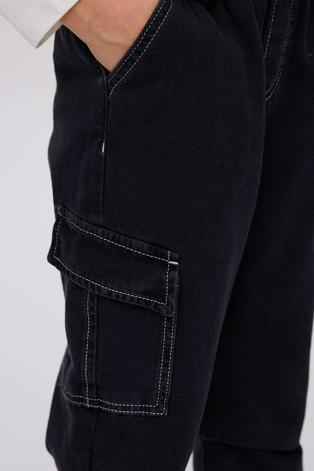 Boy Anthracite Trousers