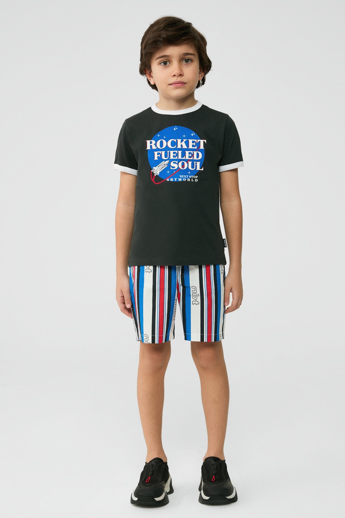 Boy Anthracite Tshirt