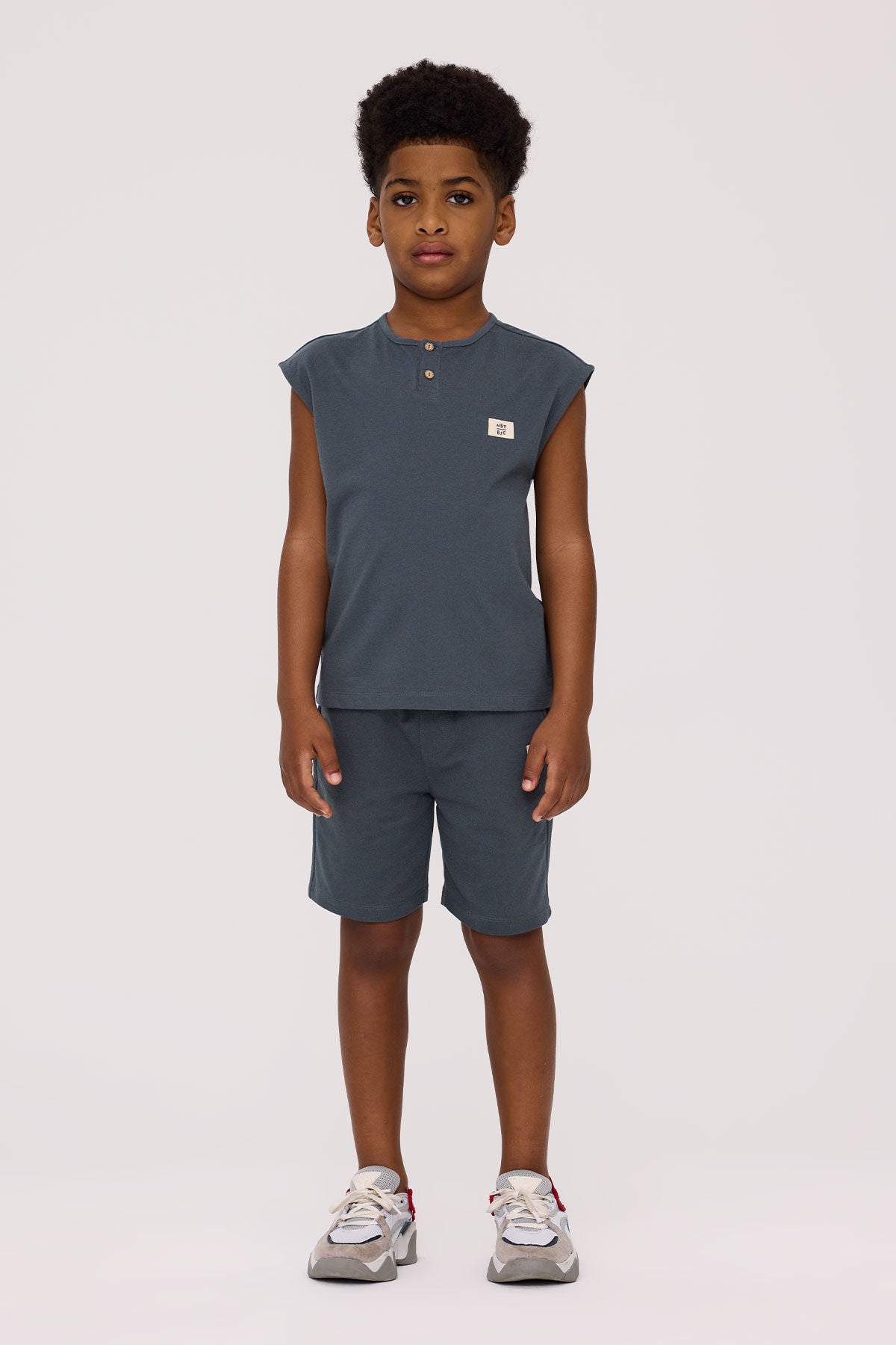 Boy Anthracite Undershirt