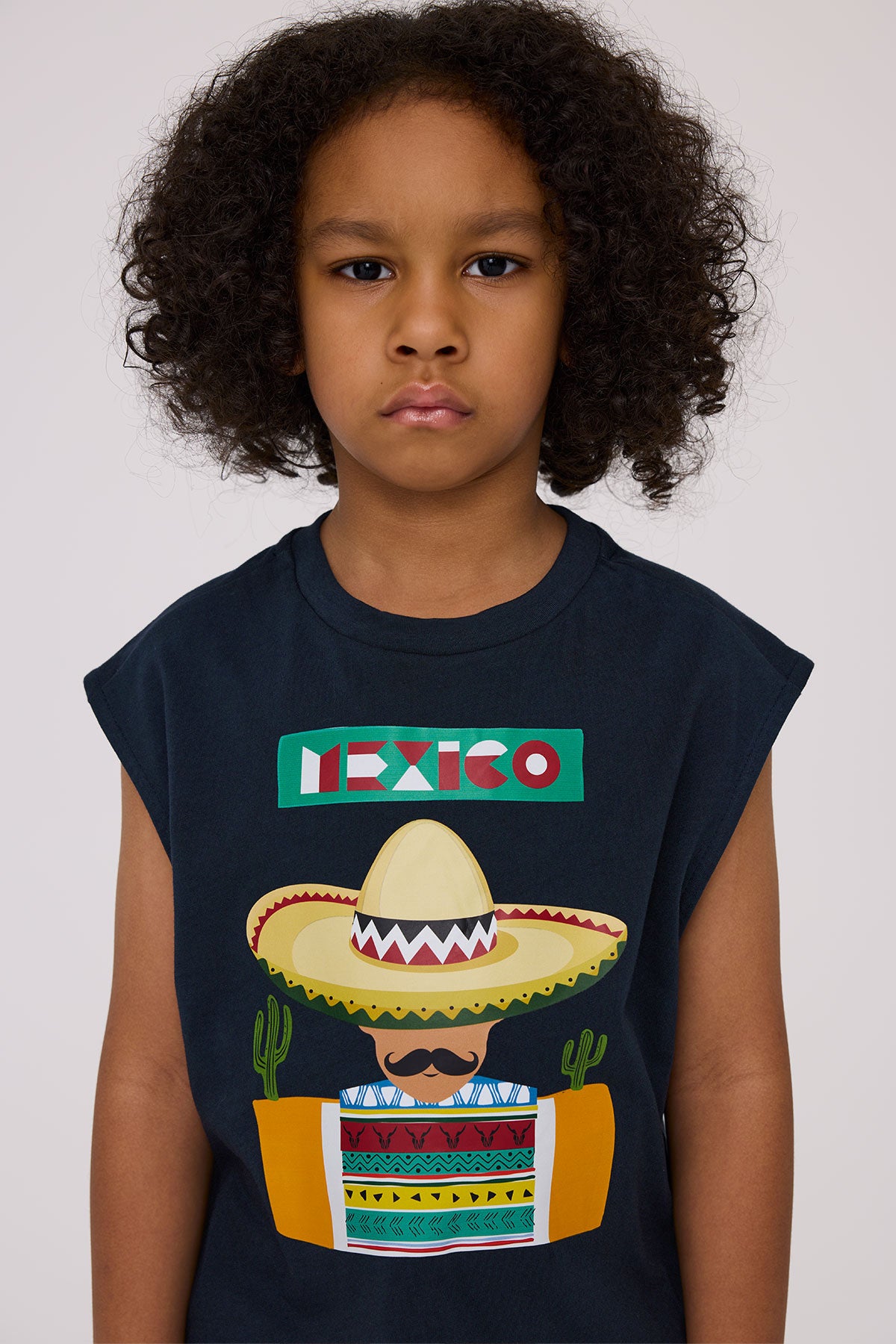 Boy Anthracite Undershirt