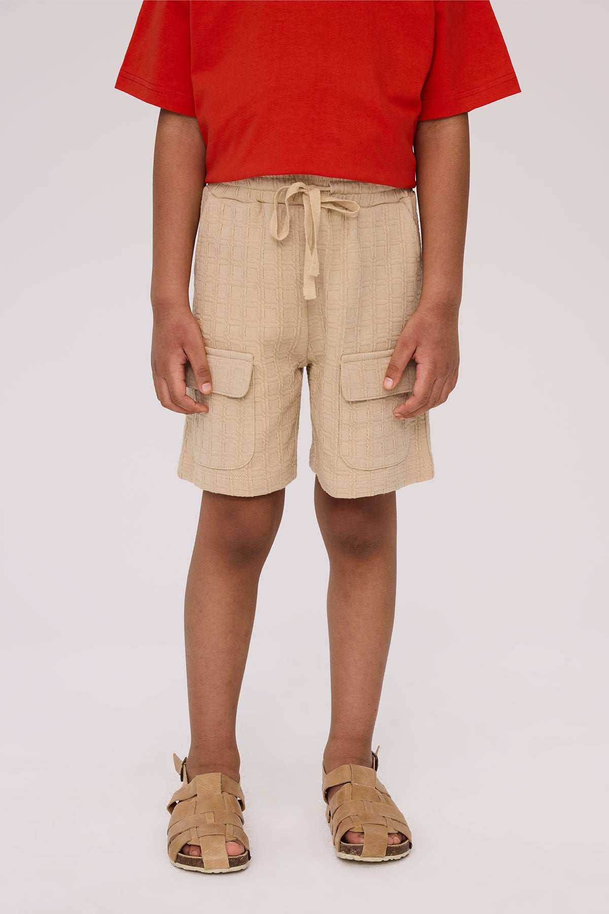 Boy Beige Shorts