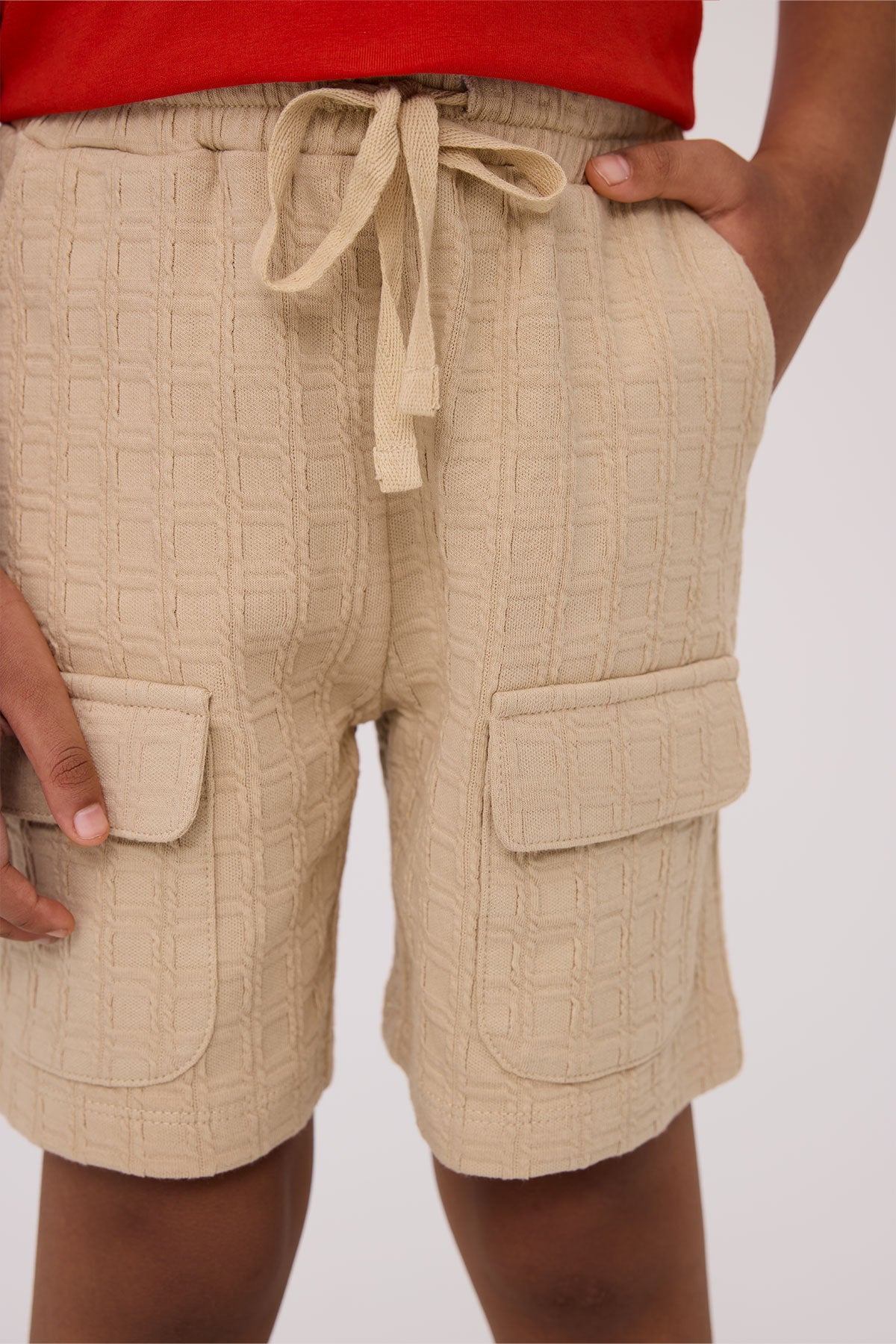 Boy Beige Shorts