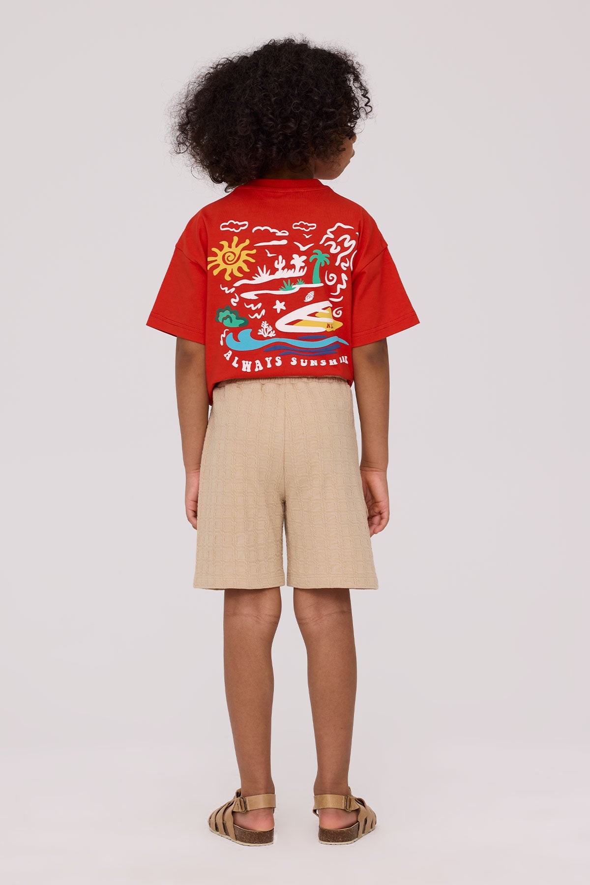 Boy Beige Shorts