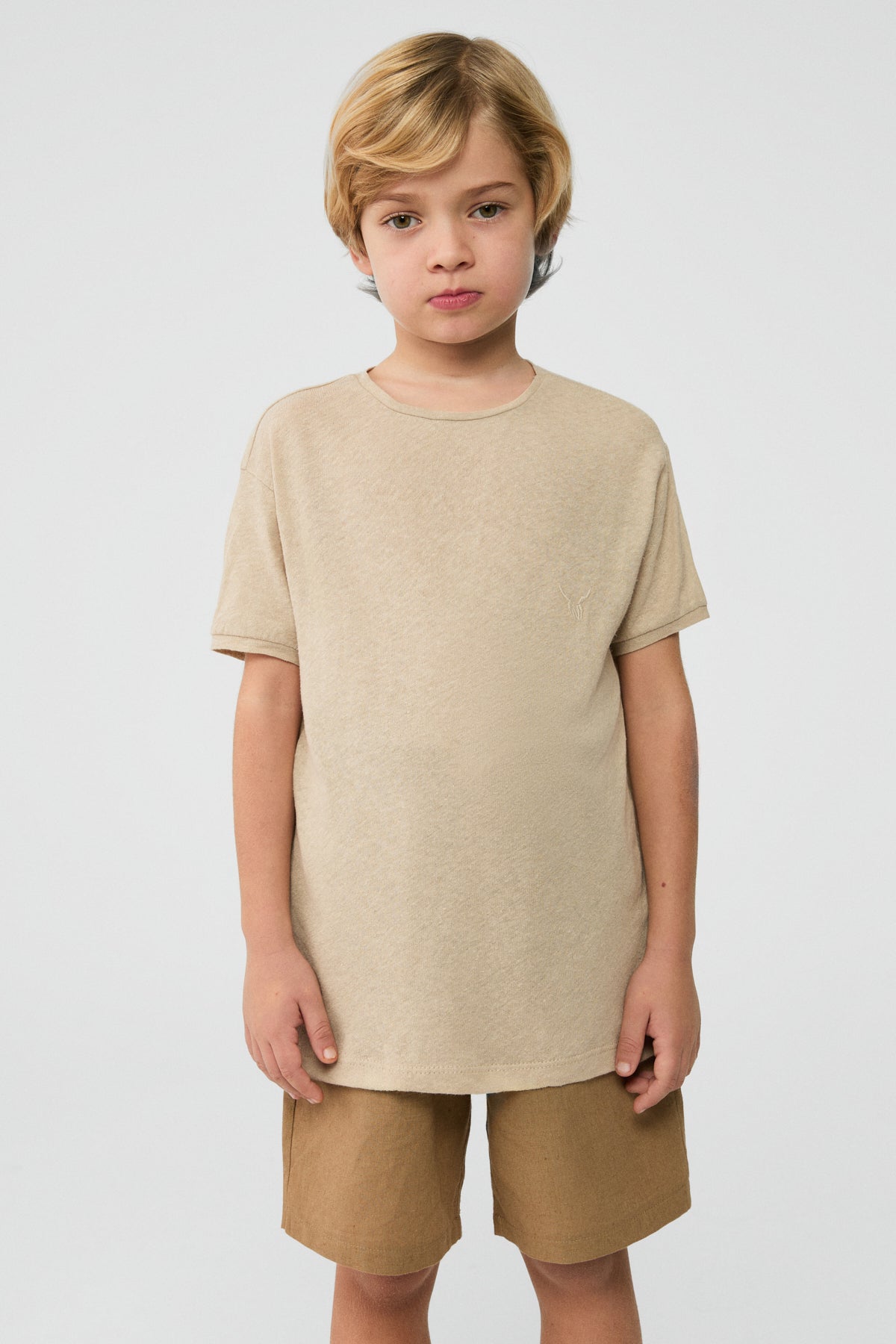 Boy Beige Tshirt