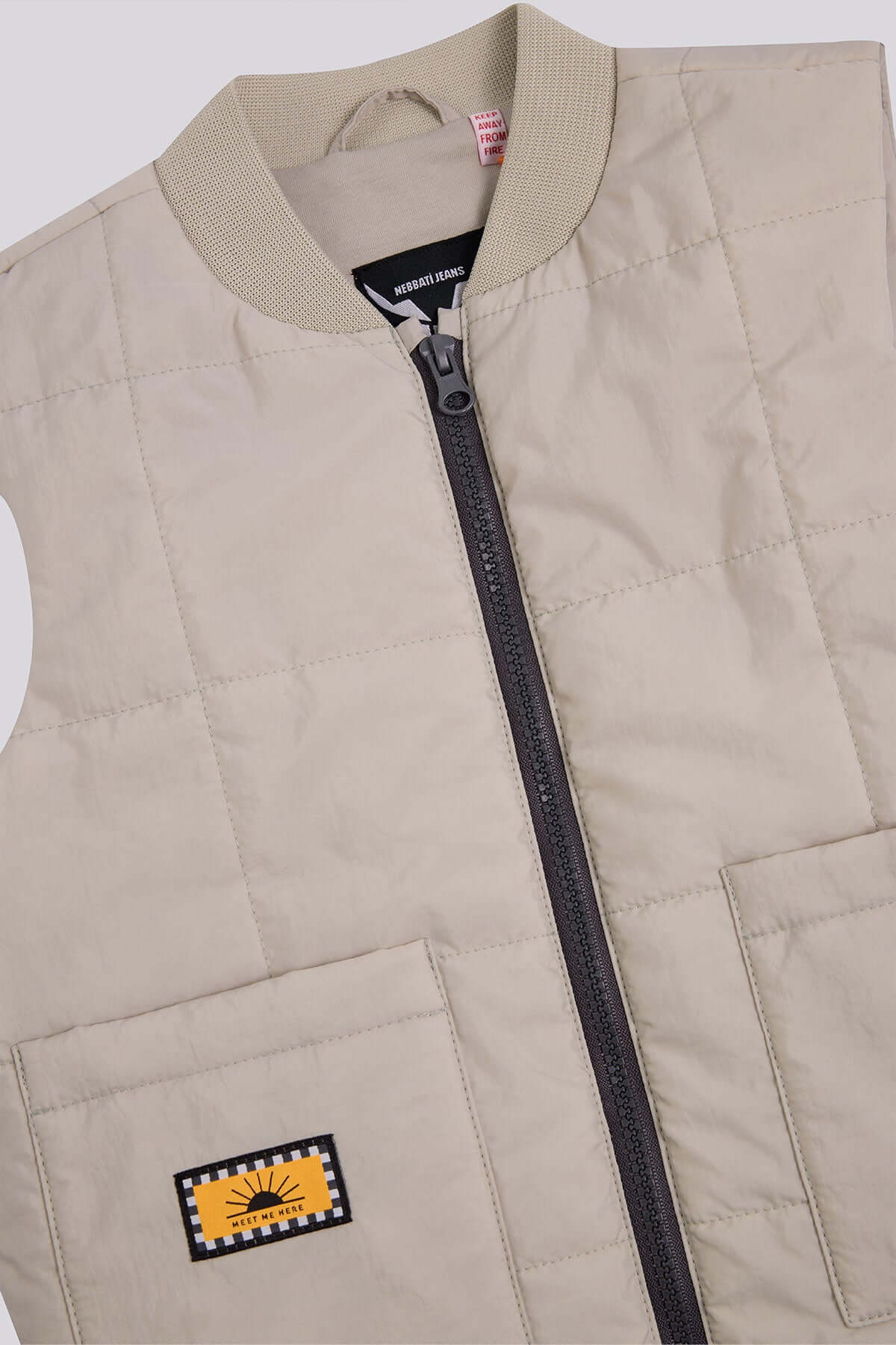Boy Beige Vest