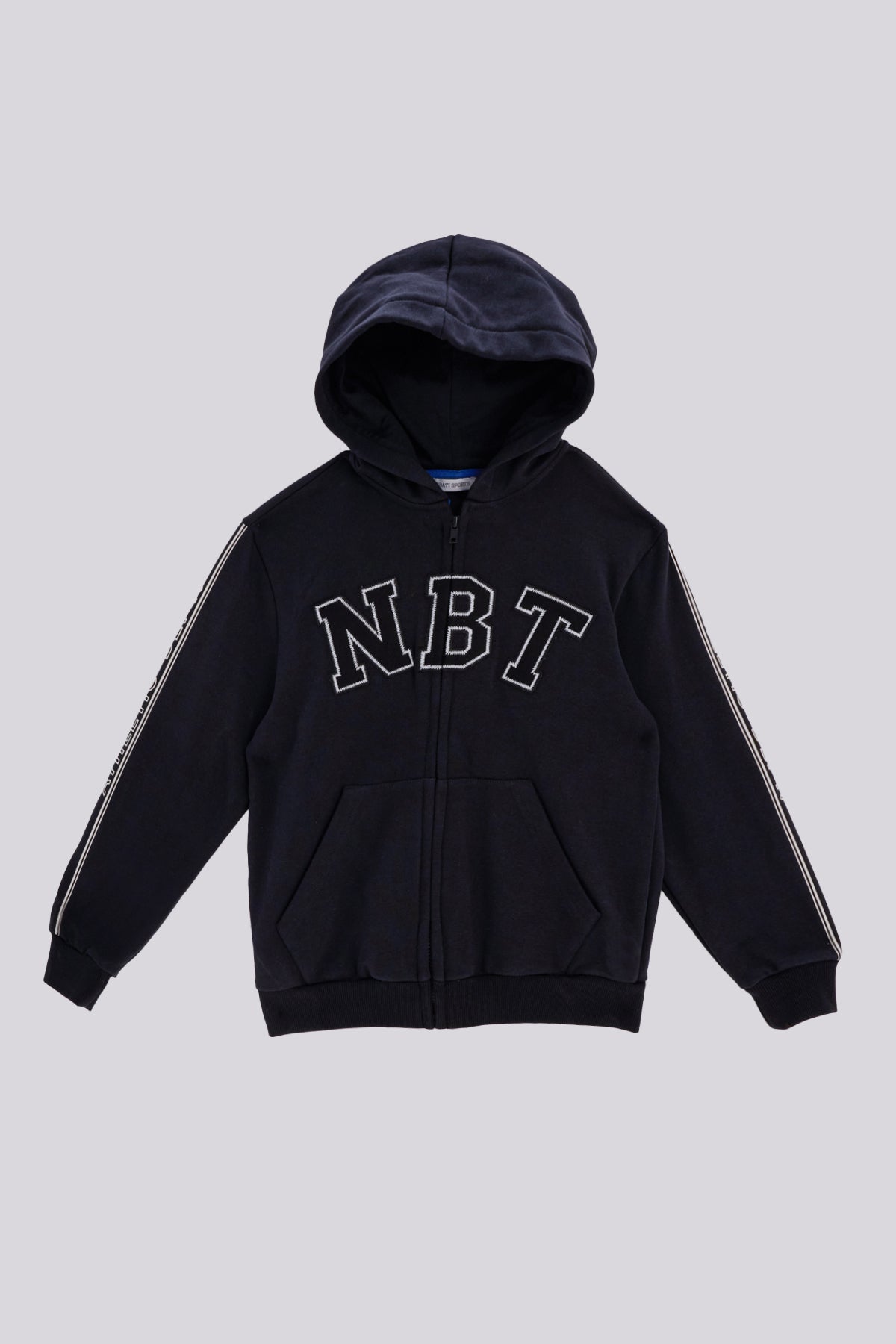 Boy Black Tracksuit Top