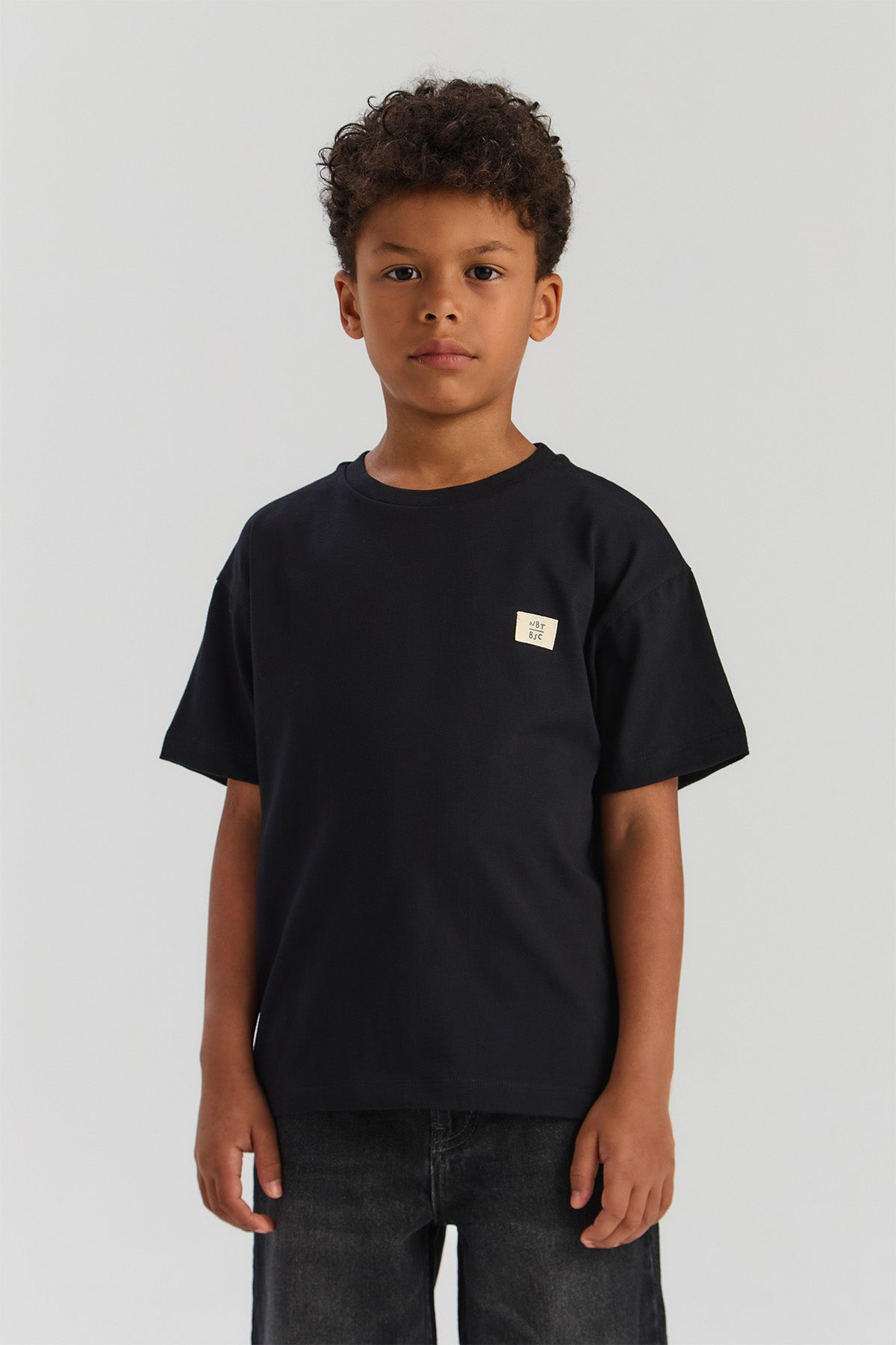 Boy Black Tshirt