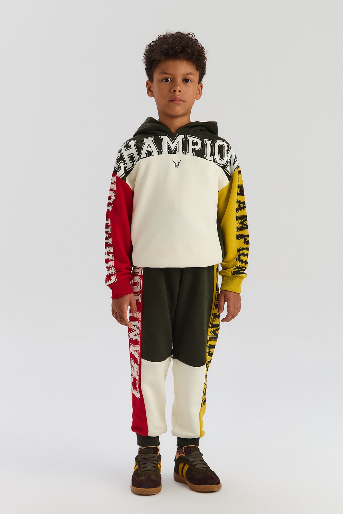 Boy Colored Tracksuit Bottom