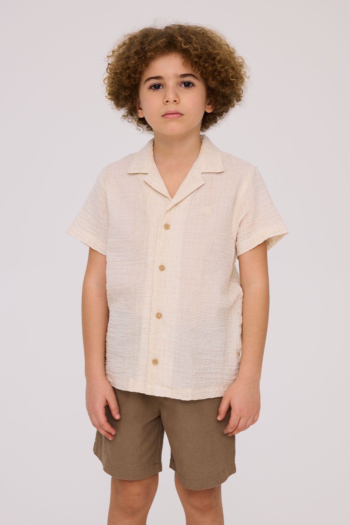 Boy Ecru Shirt