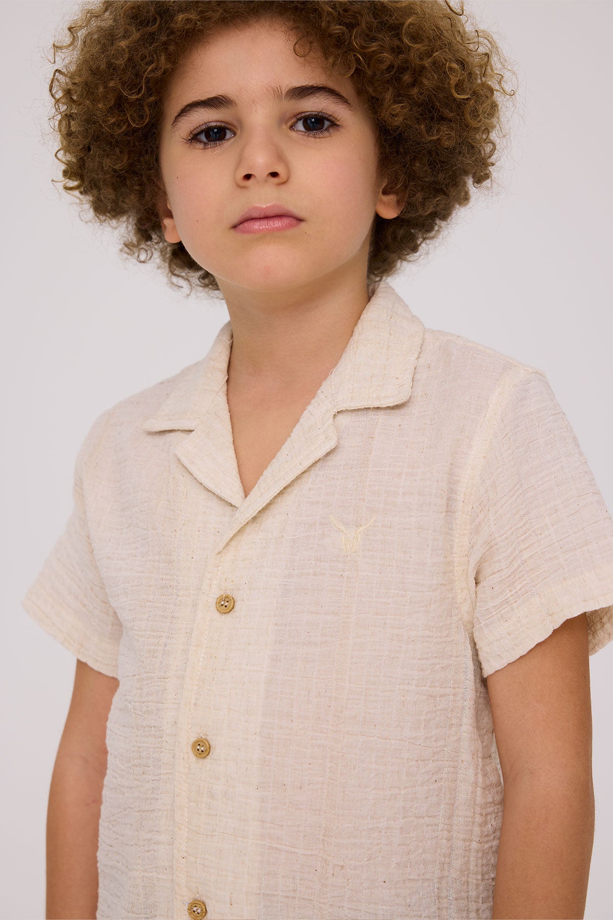 Boy Ecru Shirt