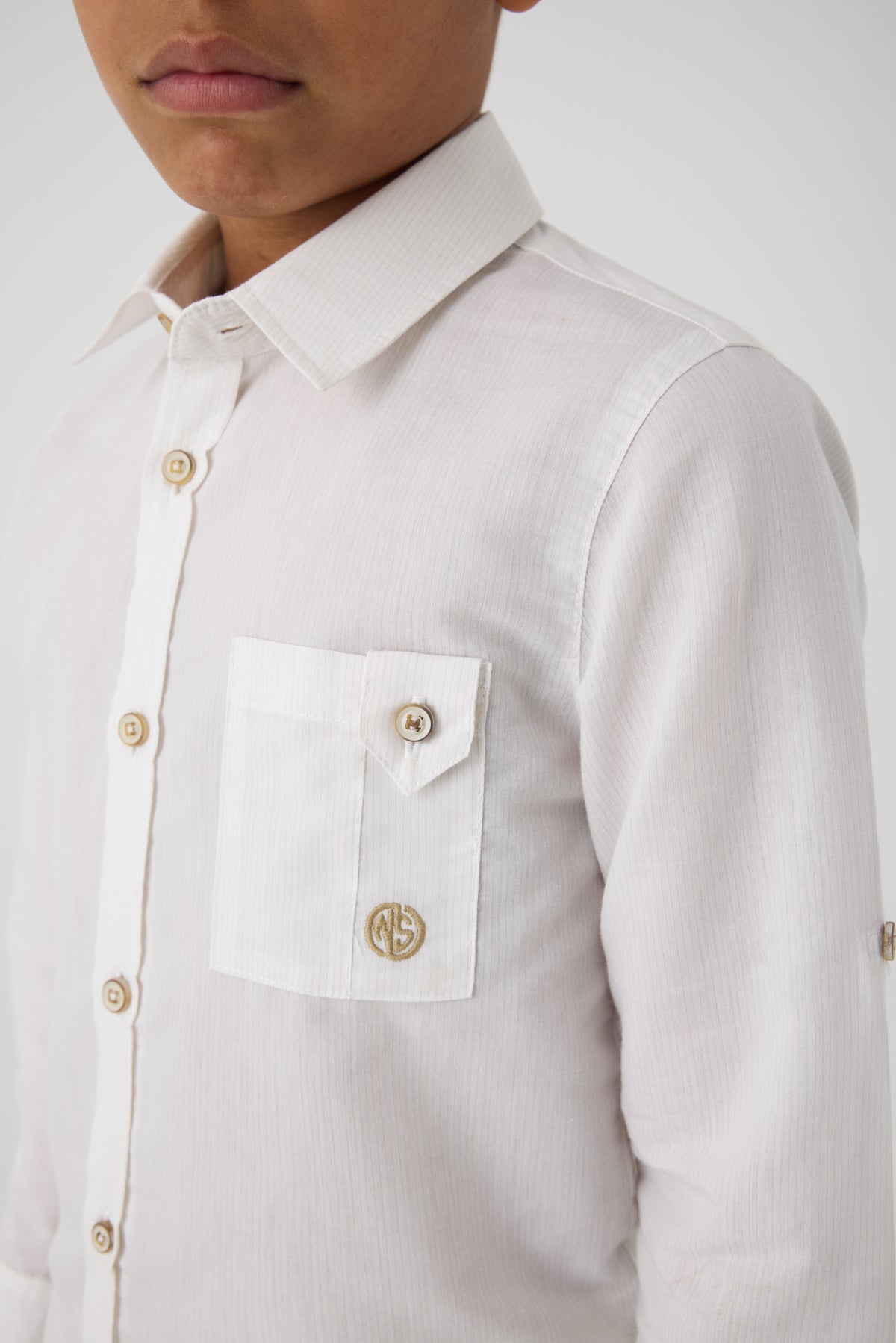 Boy Ecru Shirt