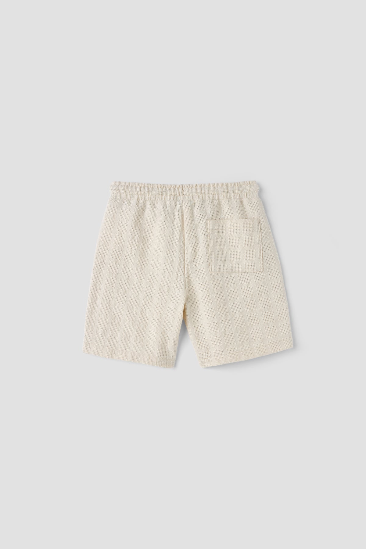 Boy Ecru Shorts