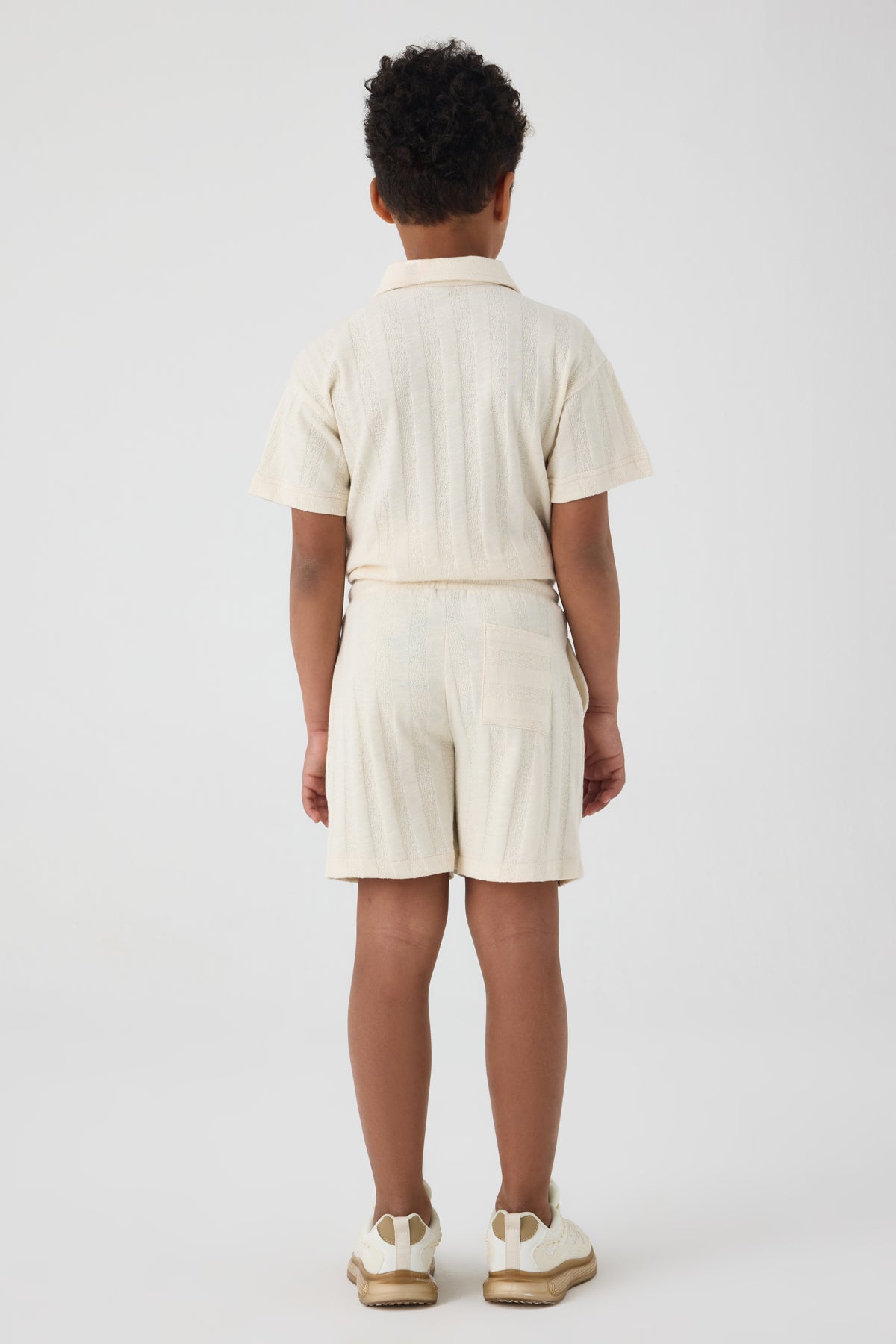 Boy Ecru Shorts