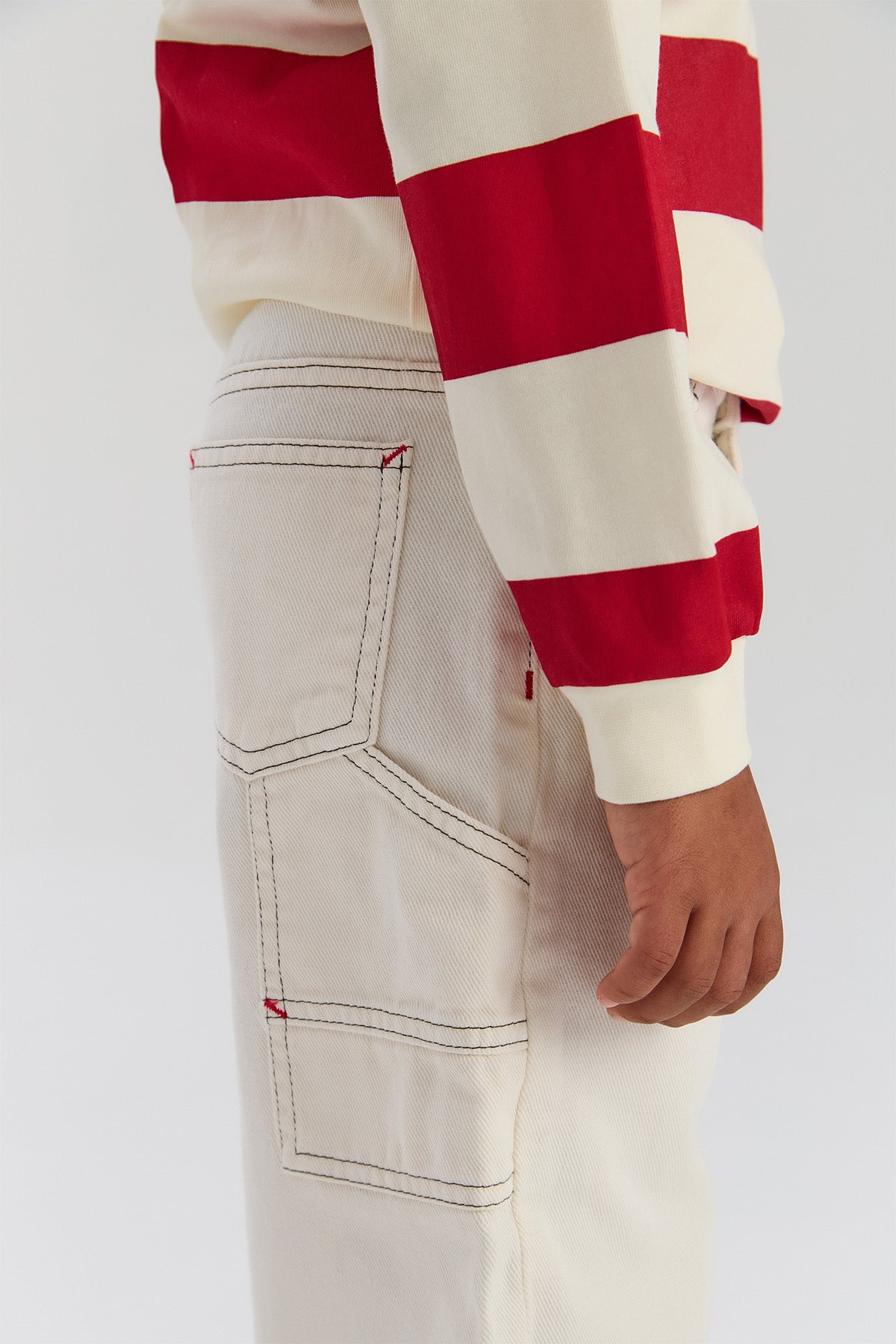 Boy Ecru Trousers
