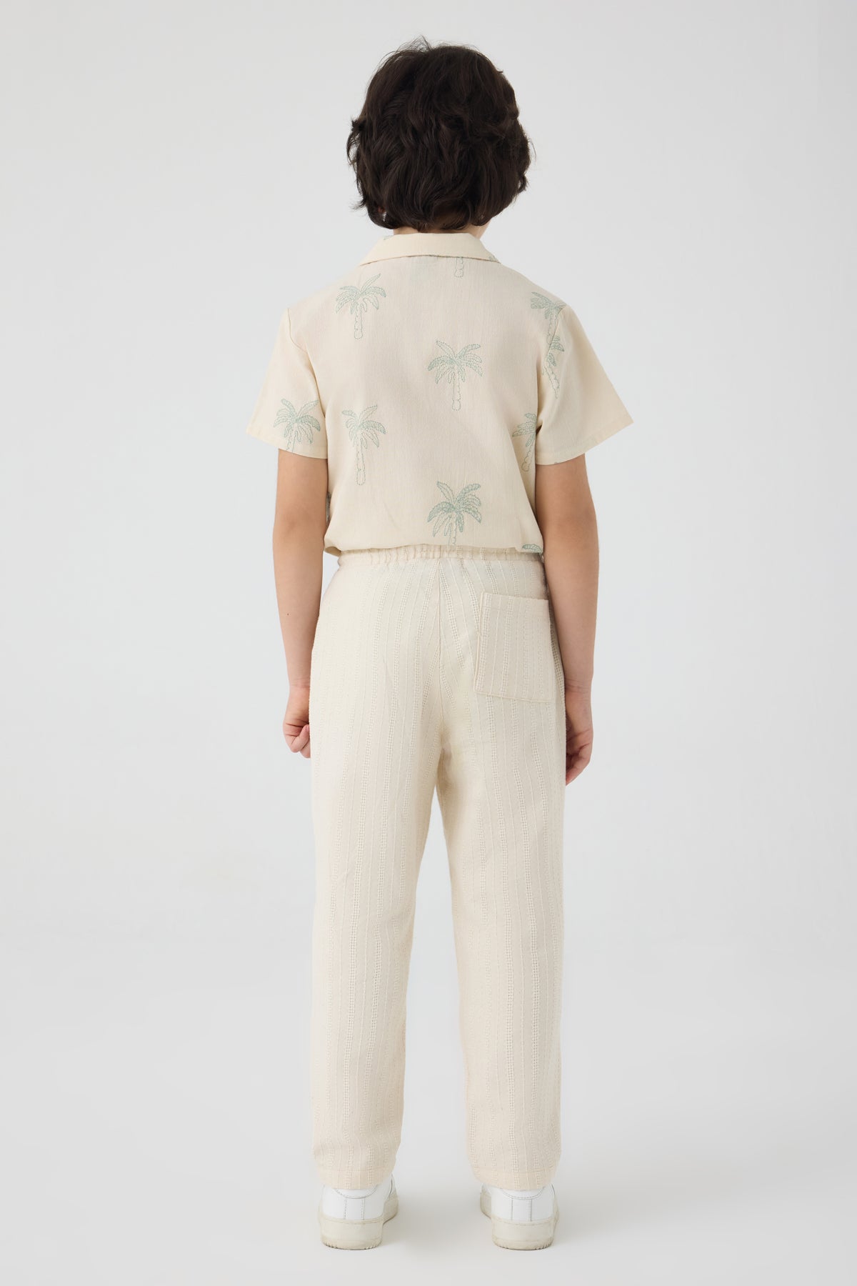Boy Ecru Trousers