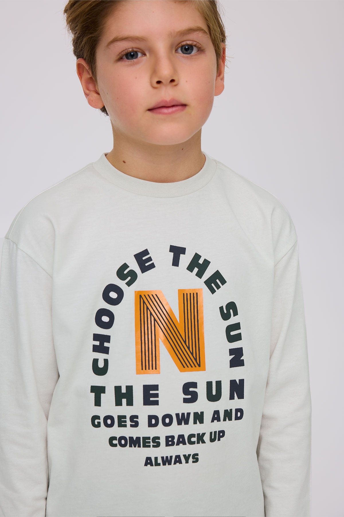 Boy Ecru Tshirt