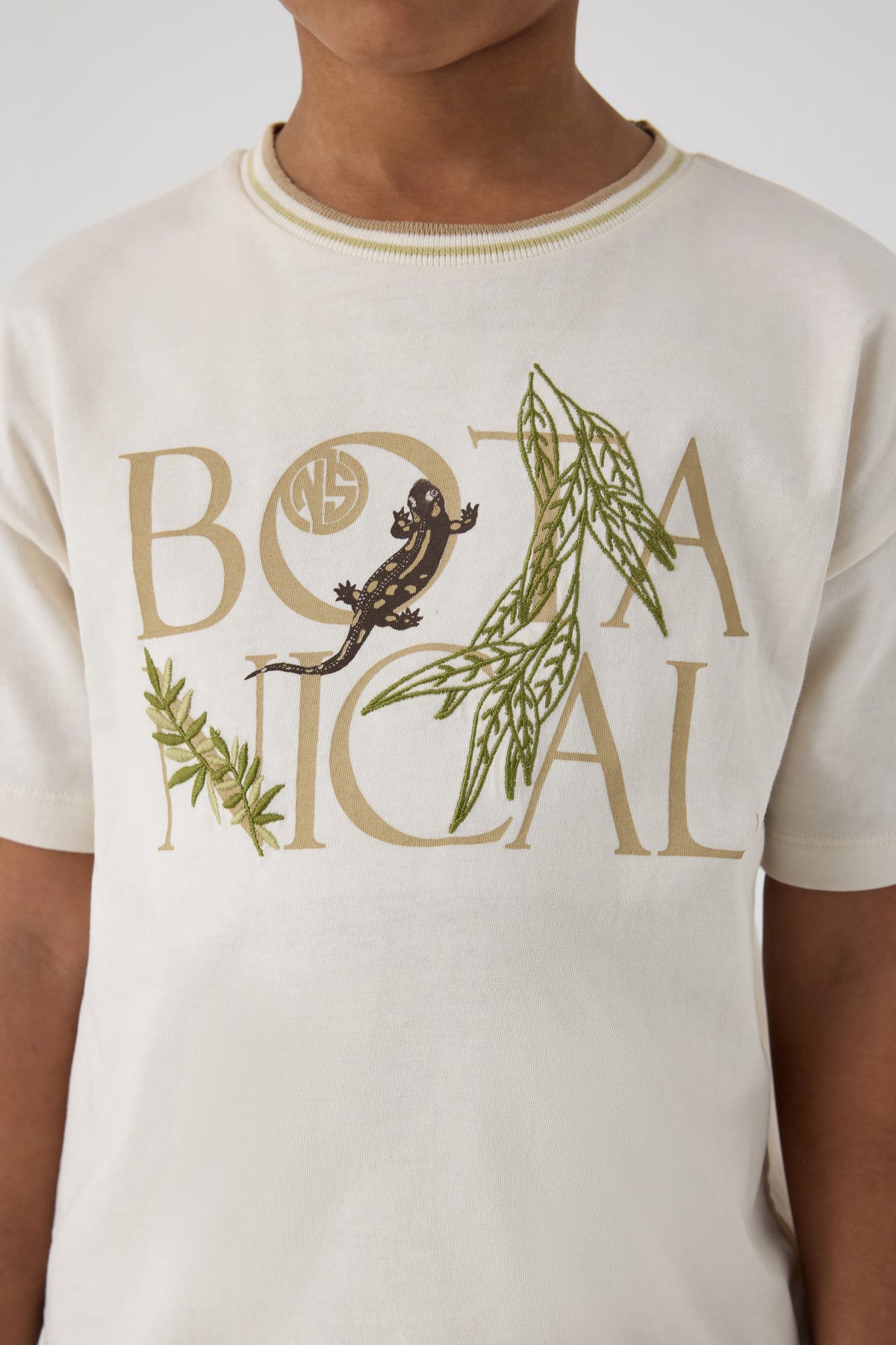 Boy Ecru Tshirt