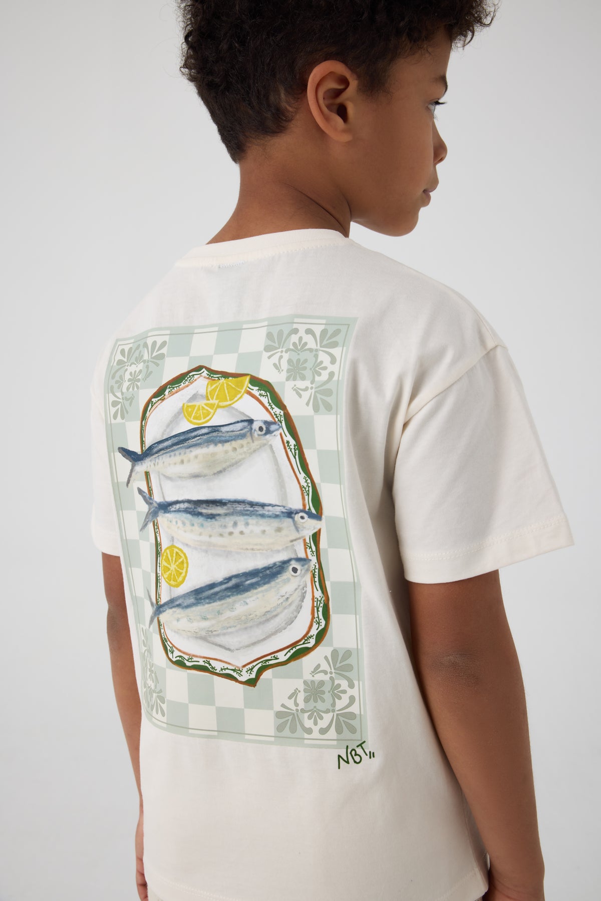 Boy Ecru Tshirt