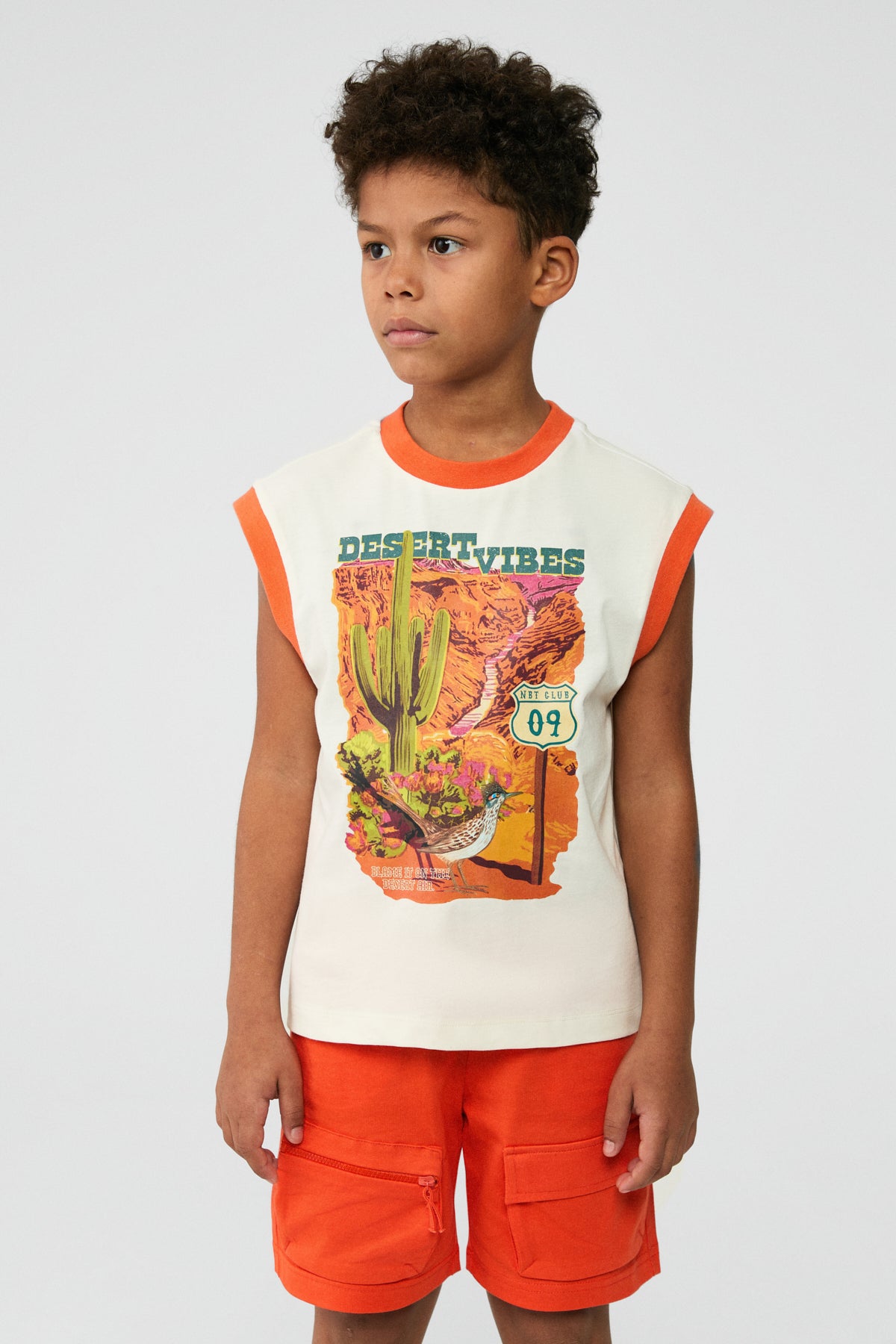 Boy Ecru Undershirt