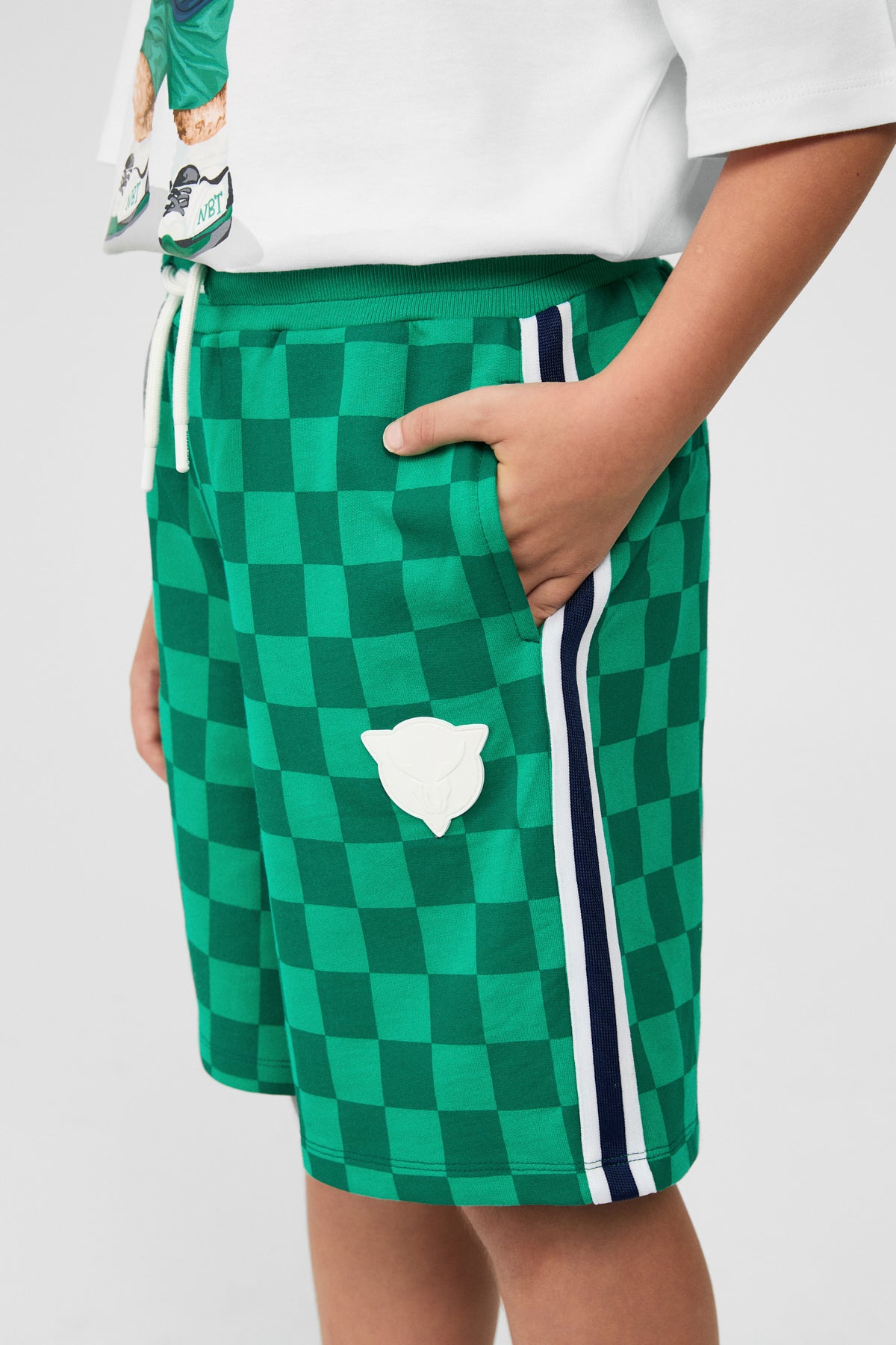 Boy Green Shorts