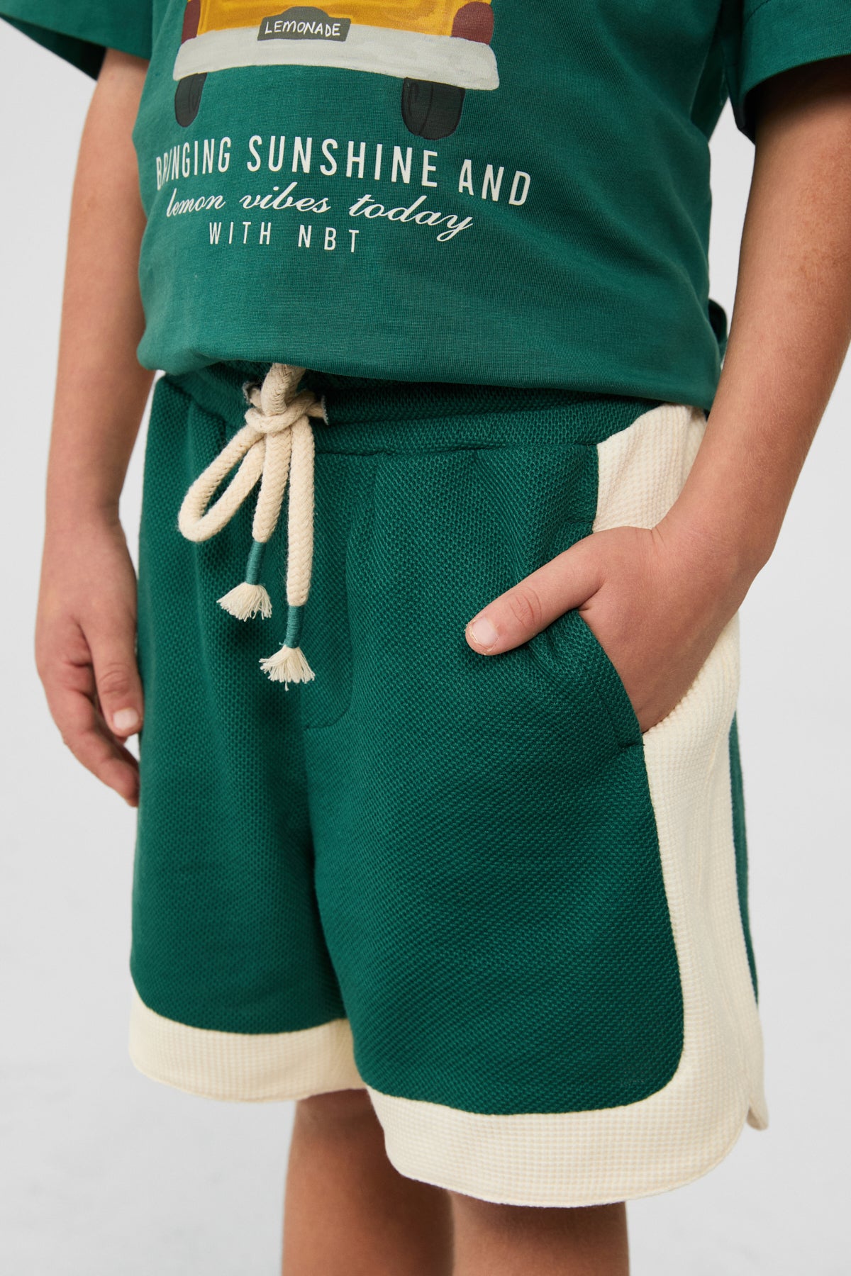 Boy Green Shorts