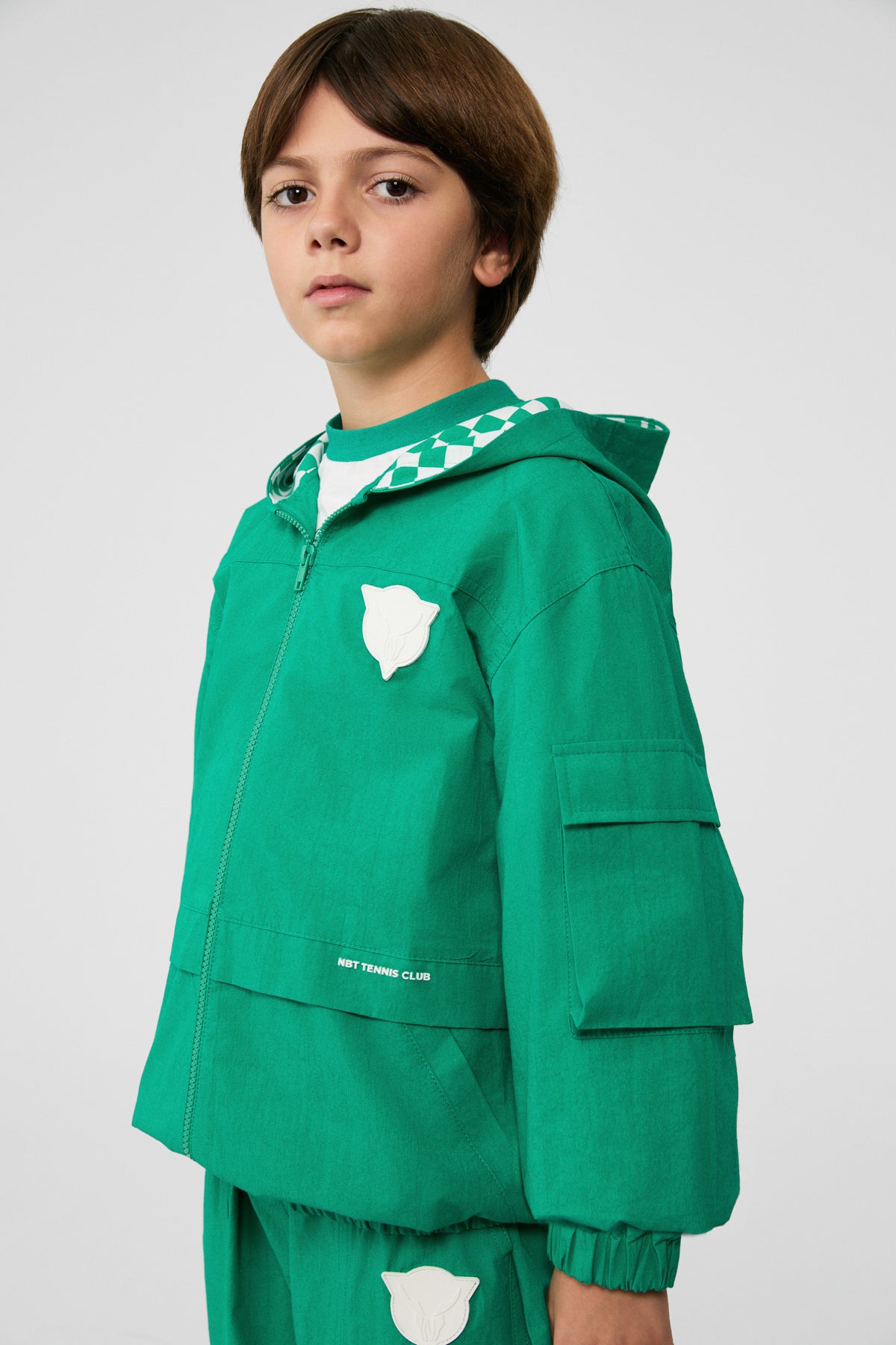 Boy Green Windbreaker