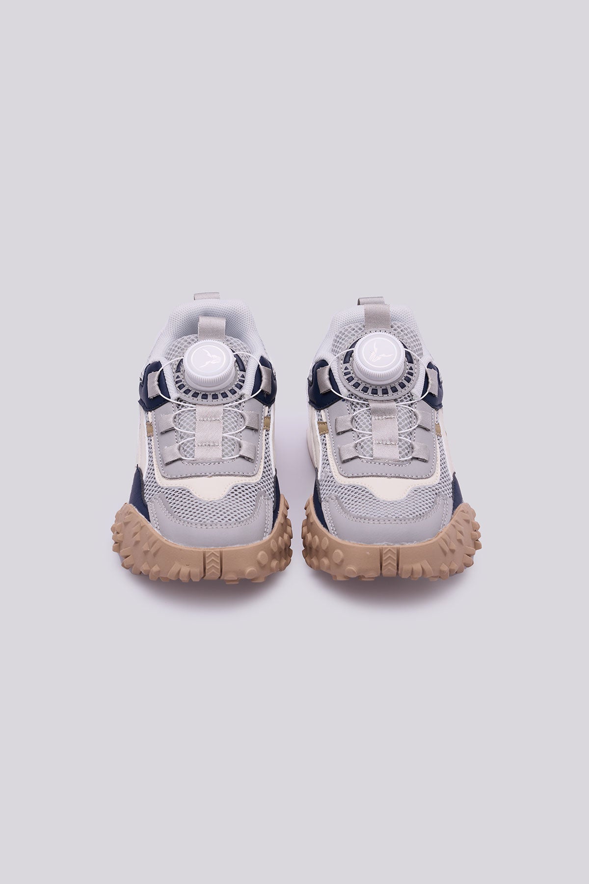 Boy Grey Melange Shoes
