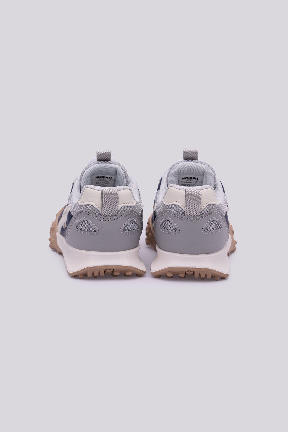 Boy Grey Melange Shoes