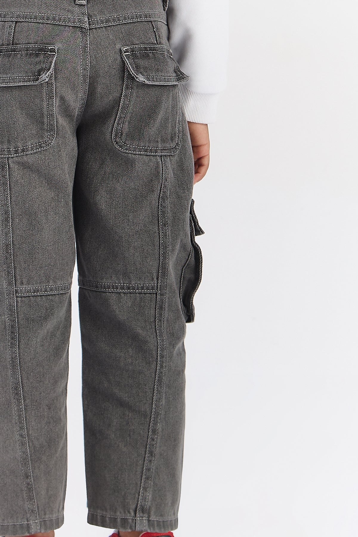 بنطلون رمادي للأولاد